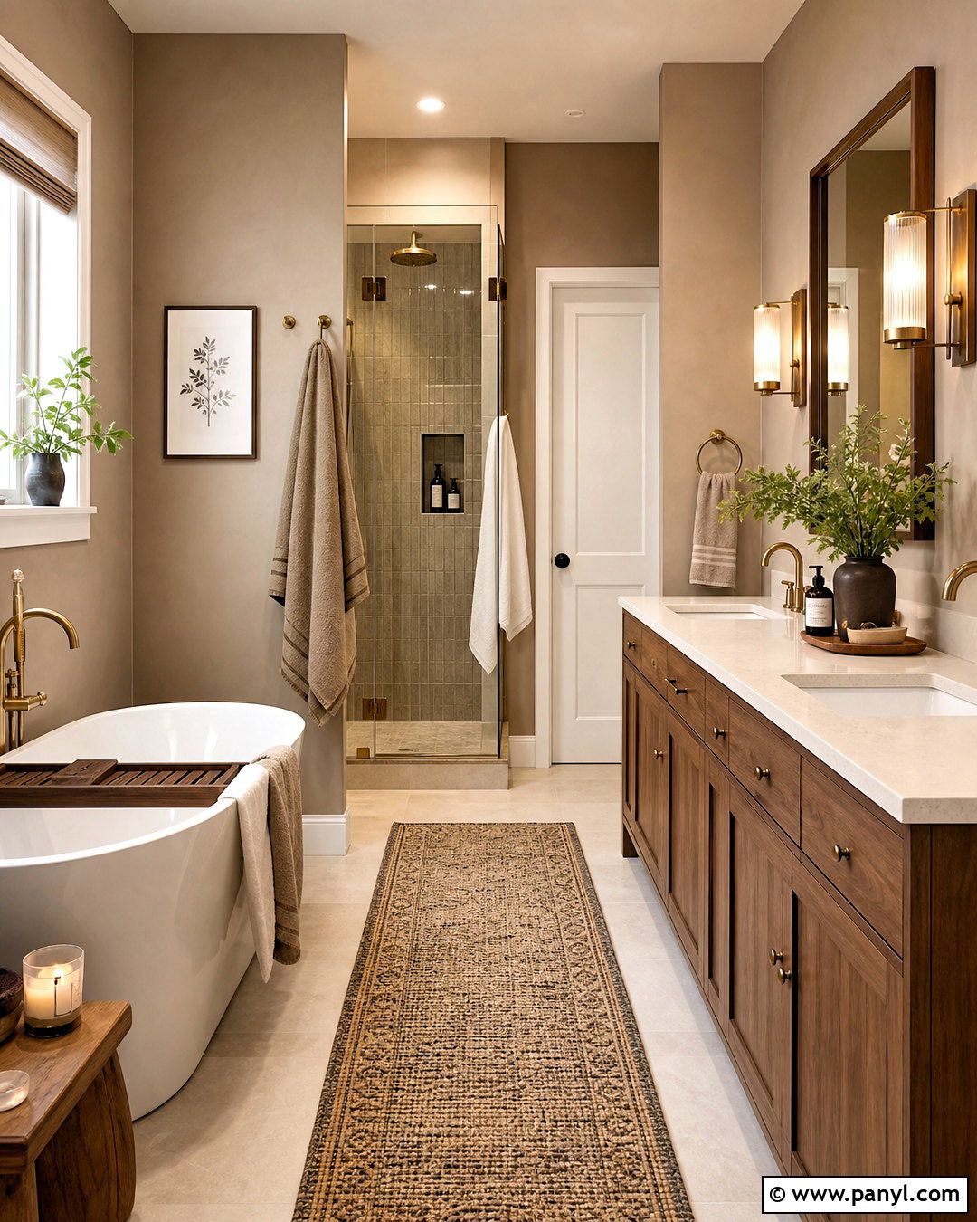 Warm Taupe Bathroom Paint - 20 popular bathroom paint colors