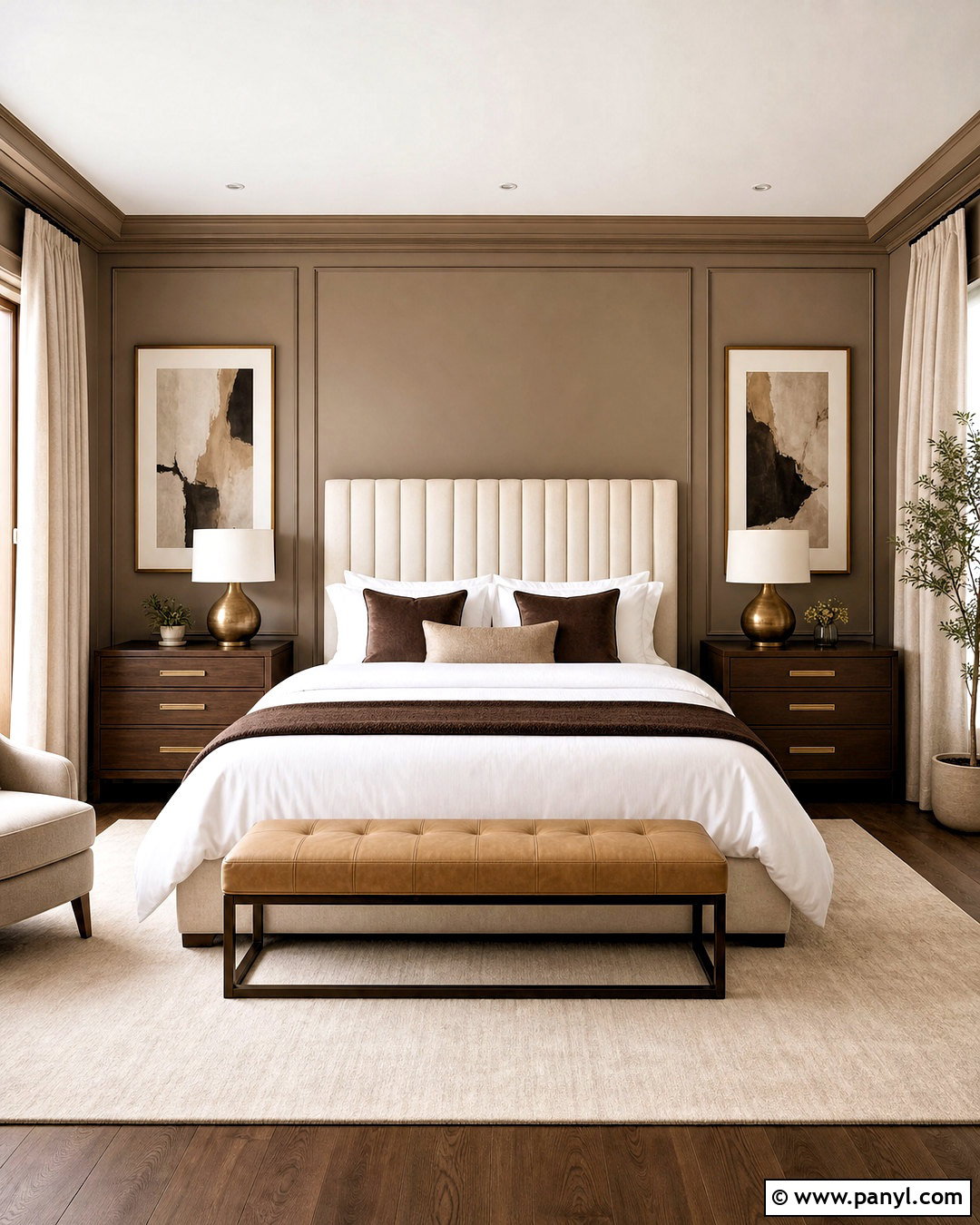 Warm Taupe Bedroom - 20 best room colors bedrooms