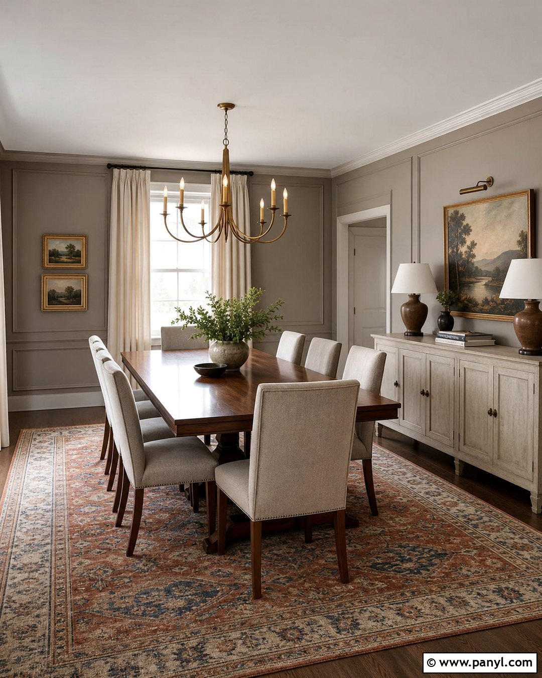 Warm Taupe Gray Dining Room - 20 Shades Of Gray For Walls