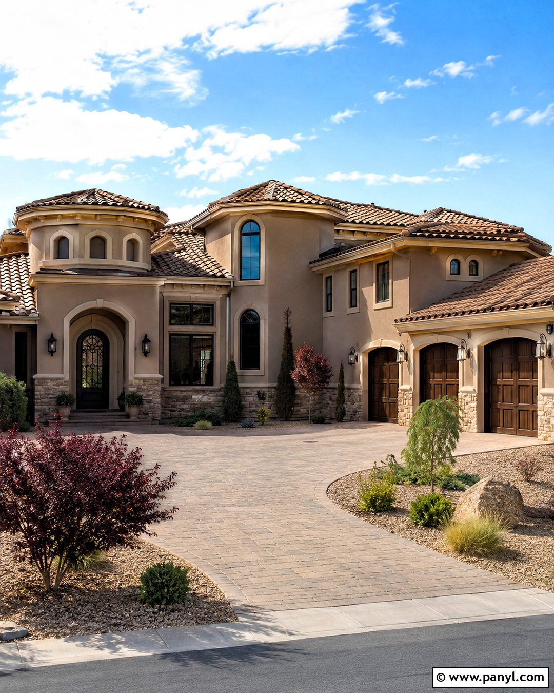 Warm Taupe House Exterior - 20 outer colour of house ideas