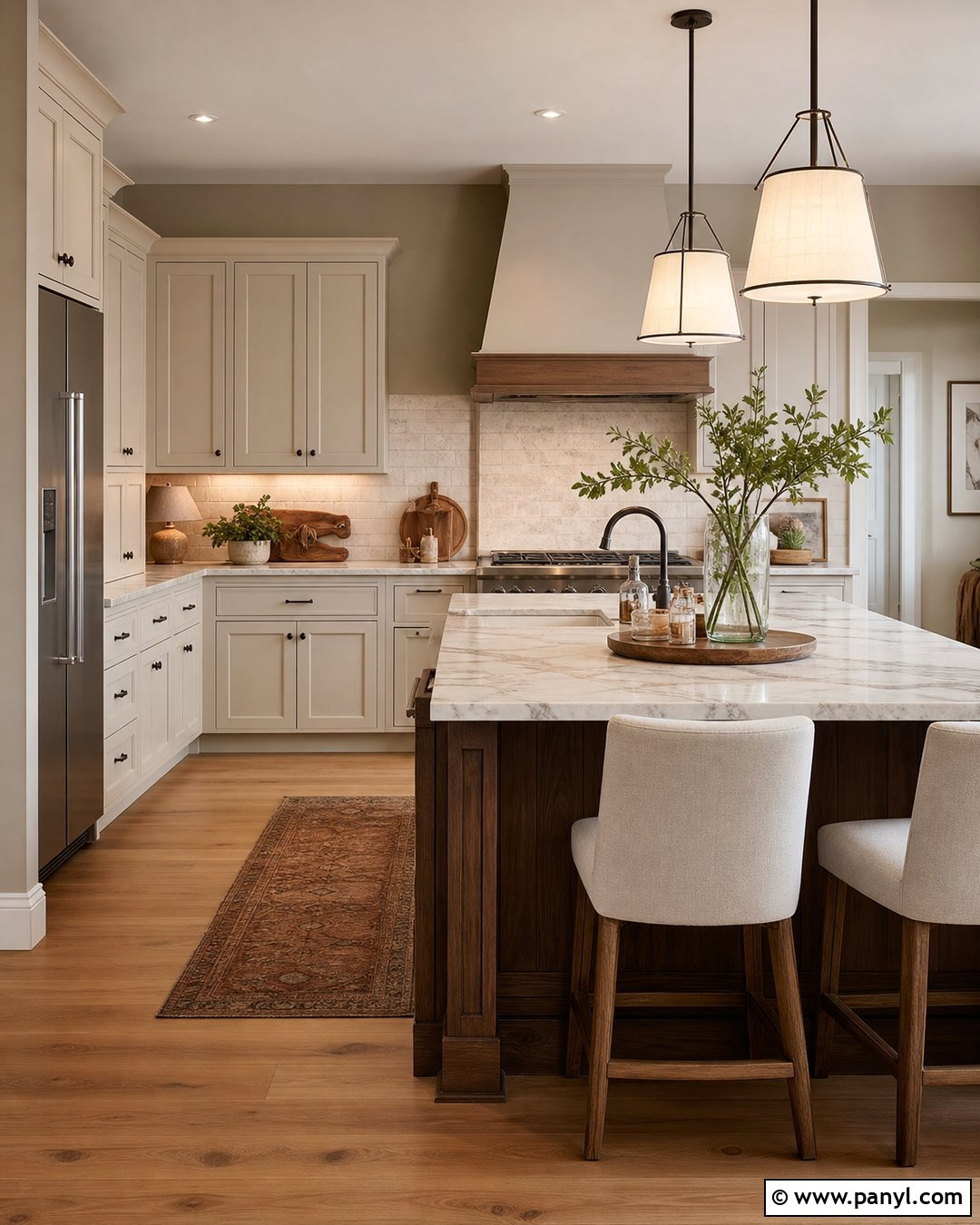 Warm Taupe Kitchen Wall Colour - 45 kitchen wall colour ideas