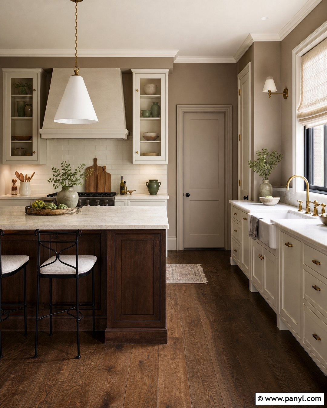 Warm Taupe Kitchen Walls - 35 Paint Colors For Kitchen Walls