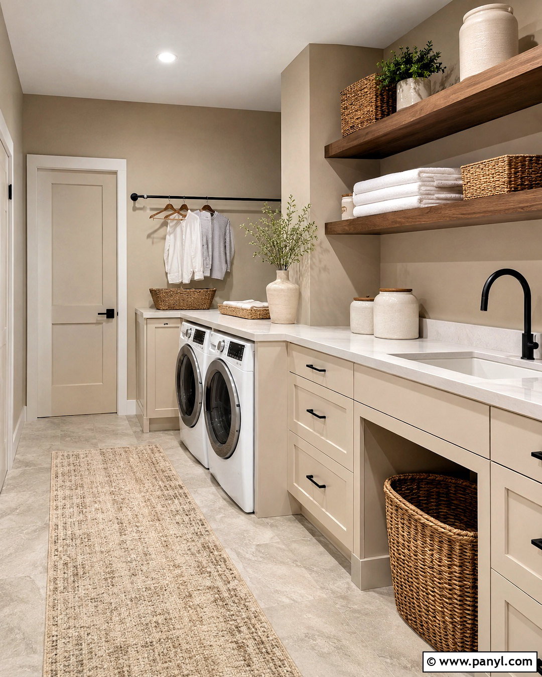 Warm Taupe Laundry Room Walls - 20 Wall Color For Laundry Room Ideas