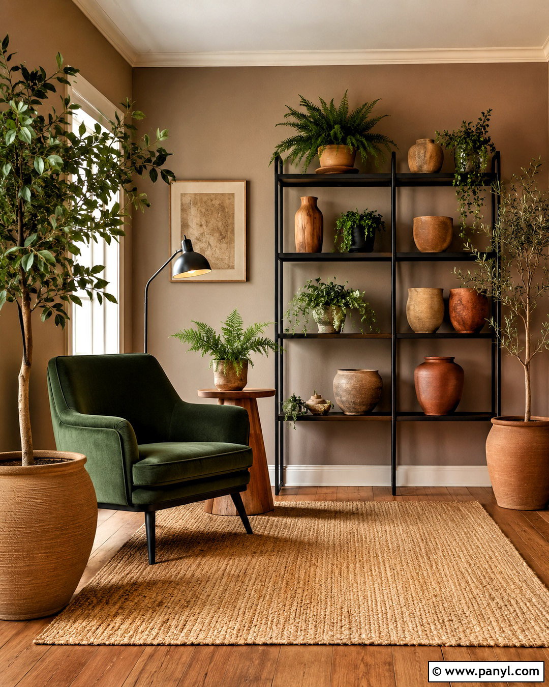 Warm Taupe Plant Room - 20 Wall Colors For Plant Room Ideas