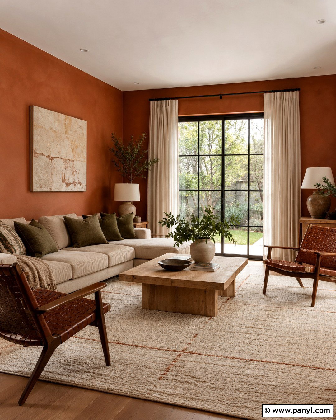 Warm Terracotta Wall Color - 20 Trendy Wall Colors 2027