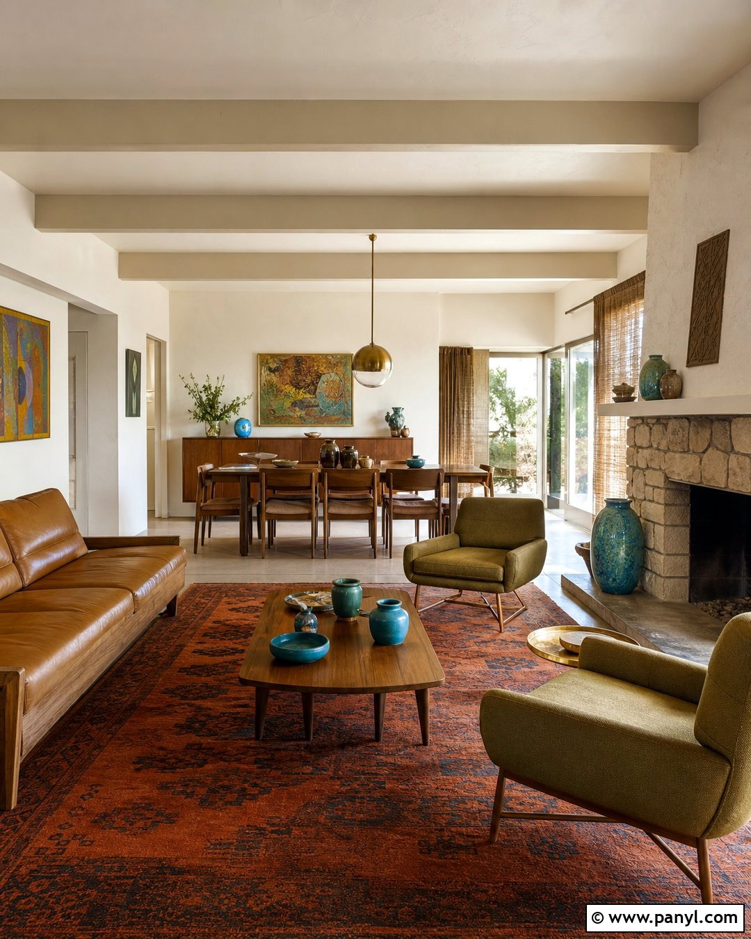 Warm White 60s Wall Color - 20 60S Wall Color ideas