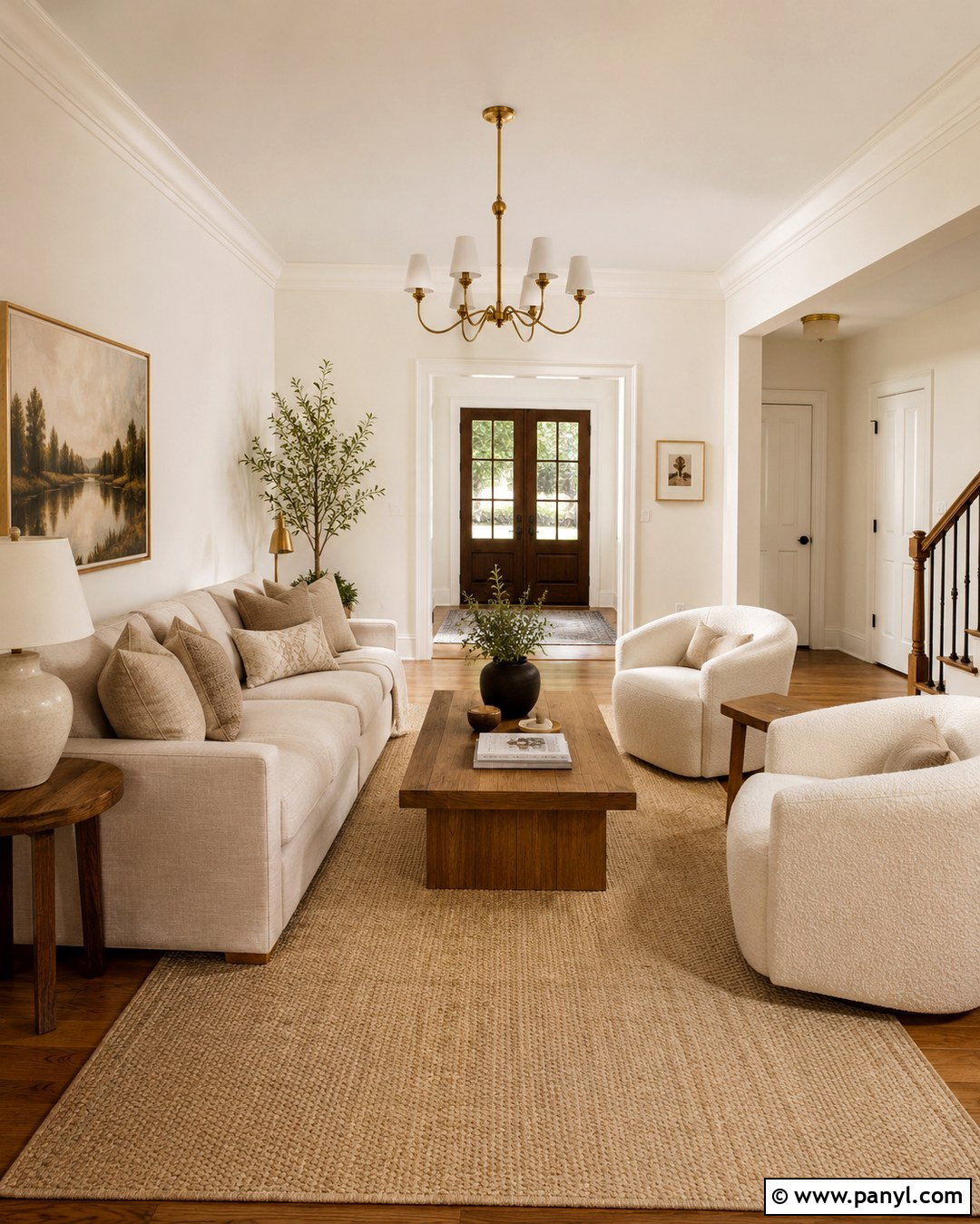 Warm White All Over Wall Color - 20 All Over Wall Color Ideas