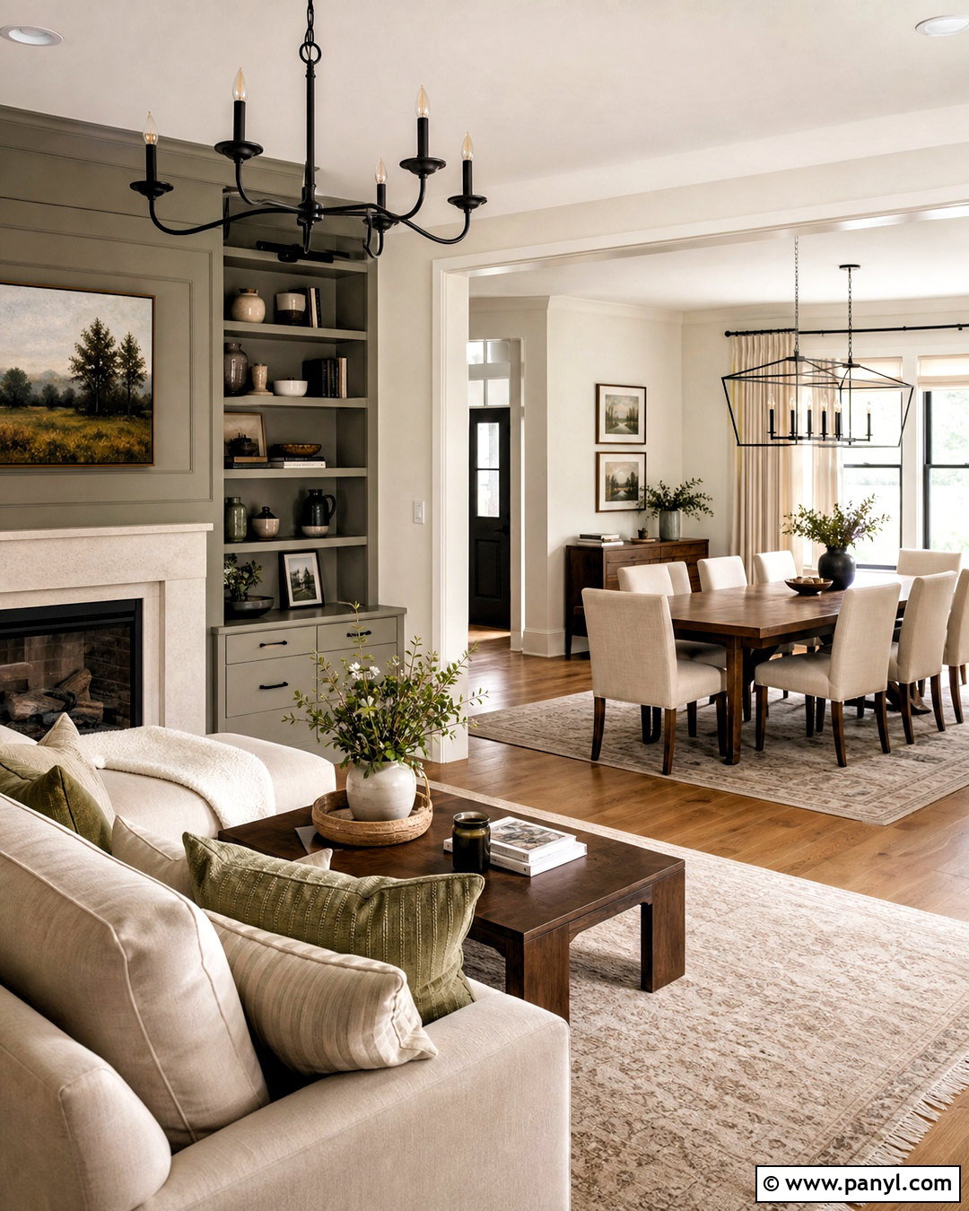 Warm White And Greige Interior Paint Scheme - 20 interior paint schemes
