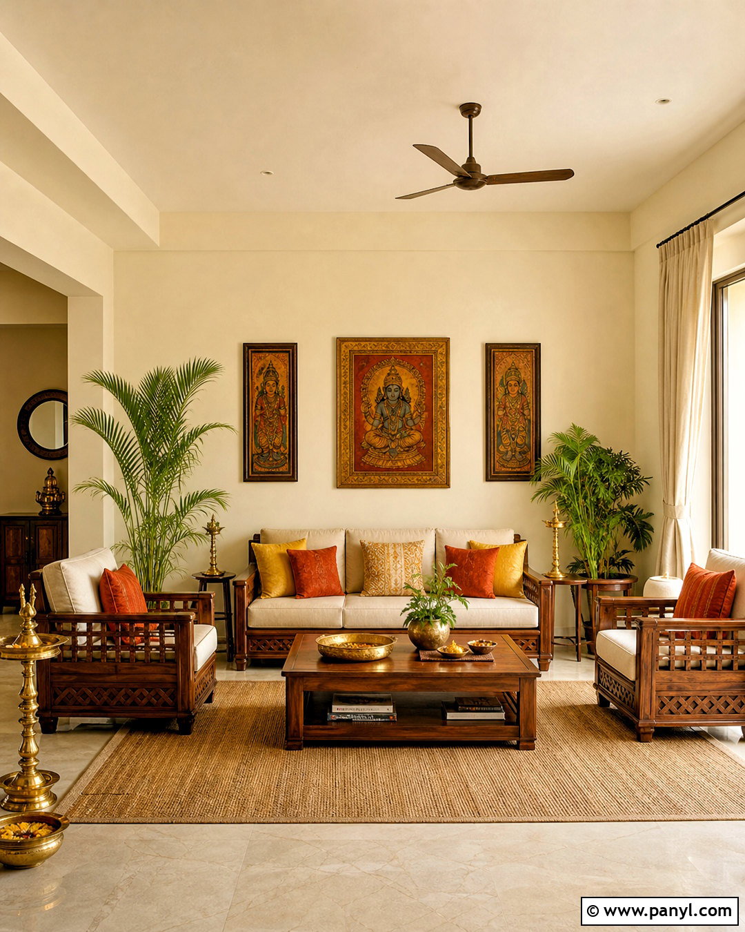 Warm White And Teak Living Room Paint Colors - 20 home paint colors interior indian ideas