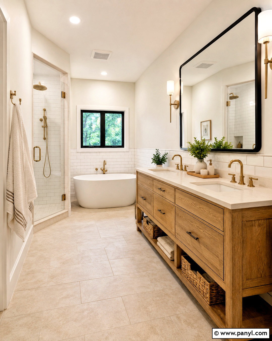 Warm White Bathroom Walls - 20 paint colors for bathroom walls