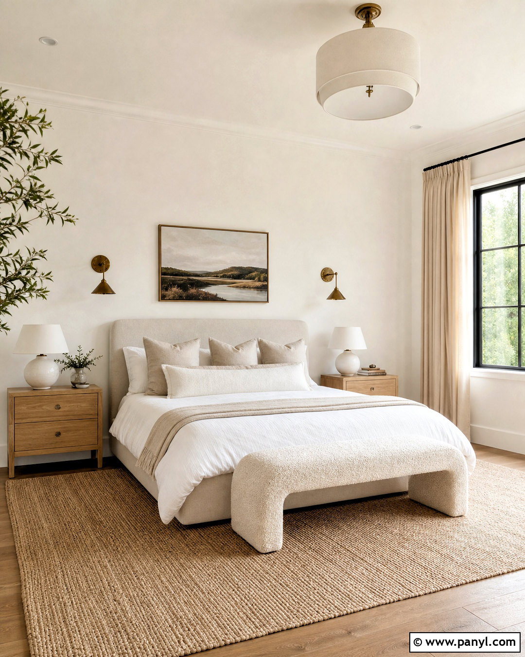 Warm White Bedroom Paint Color - 20 cozy bedroom paint colors