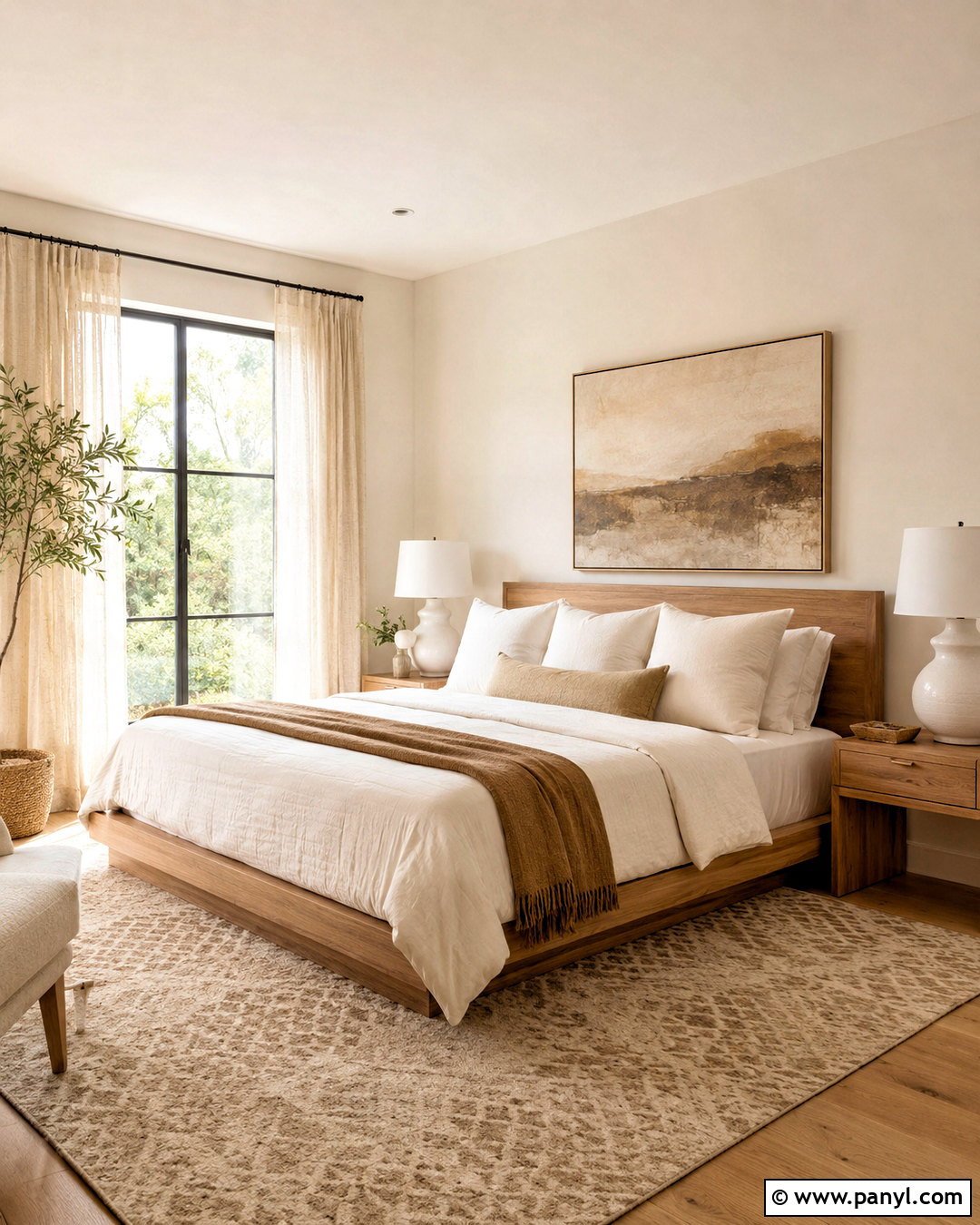 Warm White Bedroom Walls - 20 color for bedroom walls