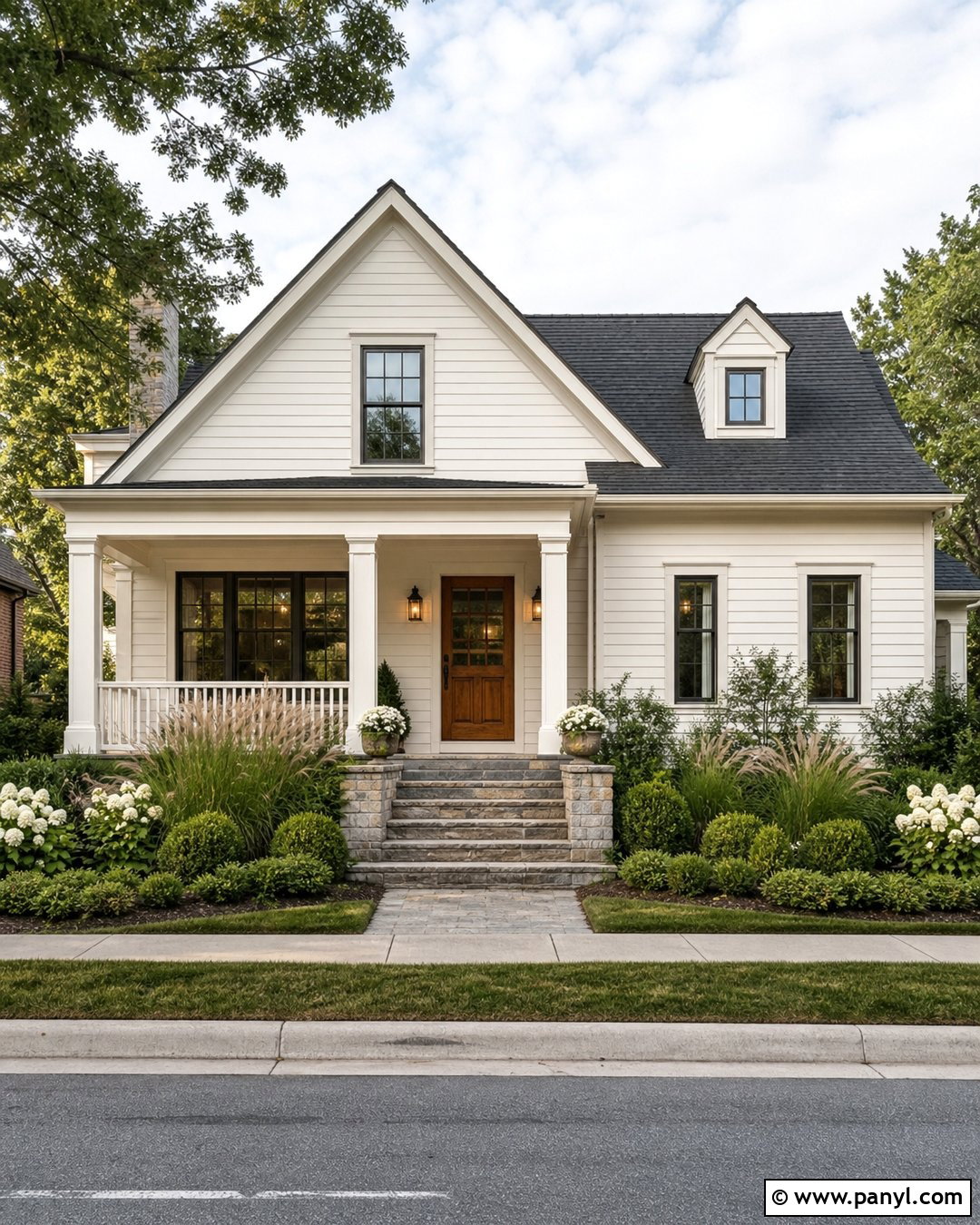 Warm White Exterior Wall Paint - 35 exterior wall paint ideas