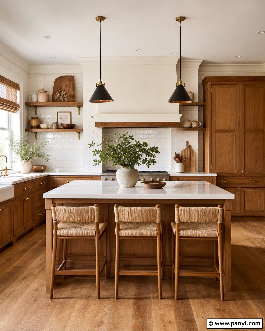 Warm White Farmhouse Kitchen Walls - 30 Farmhouse Kitchen Wall Colors