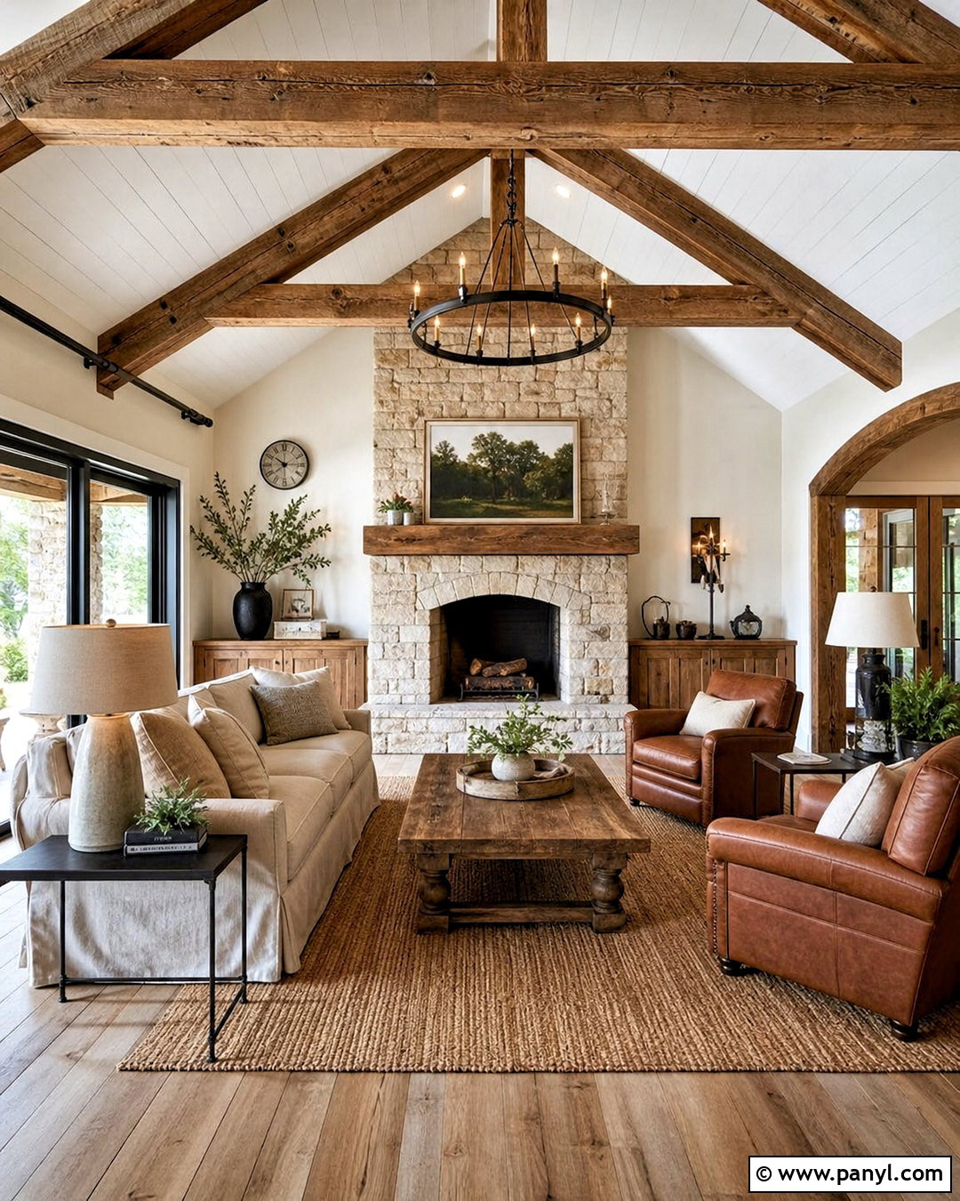 Warm White Farmhouse Paint Color - 20 rustic farmhouse paint colors