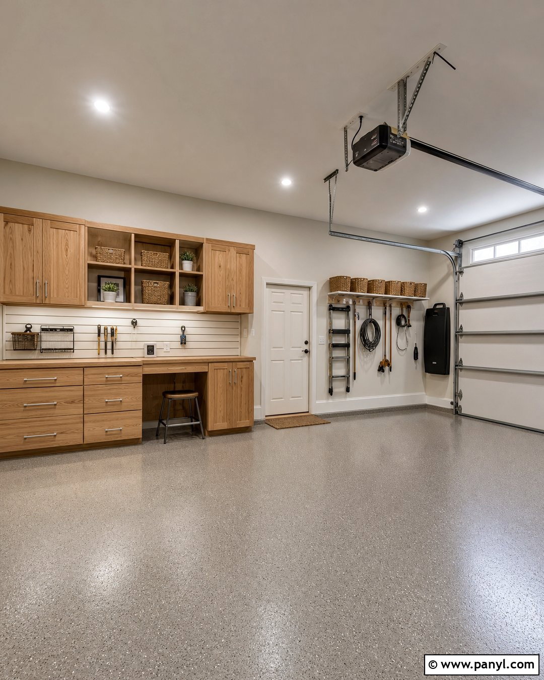 Warm White Garage Walls - 35 Garage Walls Paint Colors