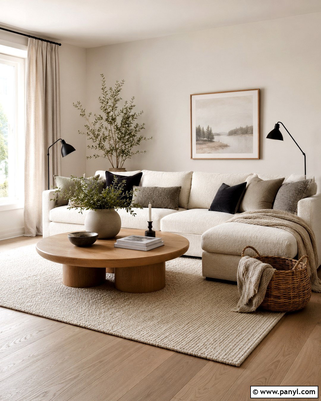 Warm White Hygge Wall Color - 20 Hygge Wall Colors