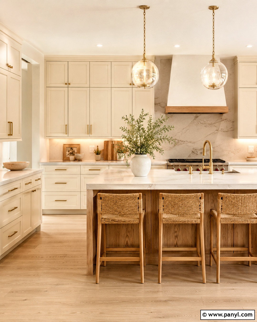 Warm White Kitchen Cabinets - 20 modern kitchen cabinet colors