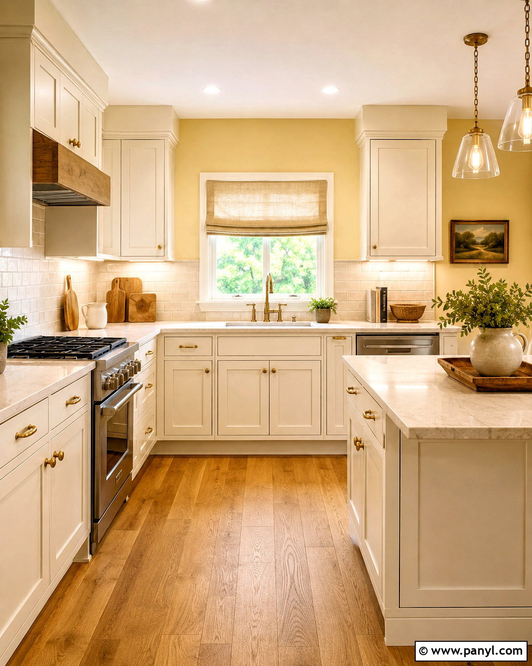 Warm White Kitchen Cabinets With Yellow Walls - 20 What Color Kitchen Cabinets Go With Yellow Walls