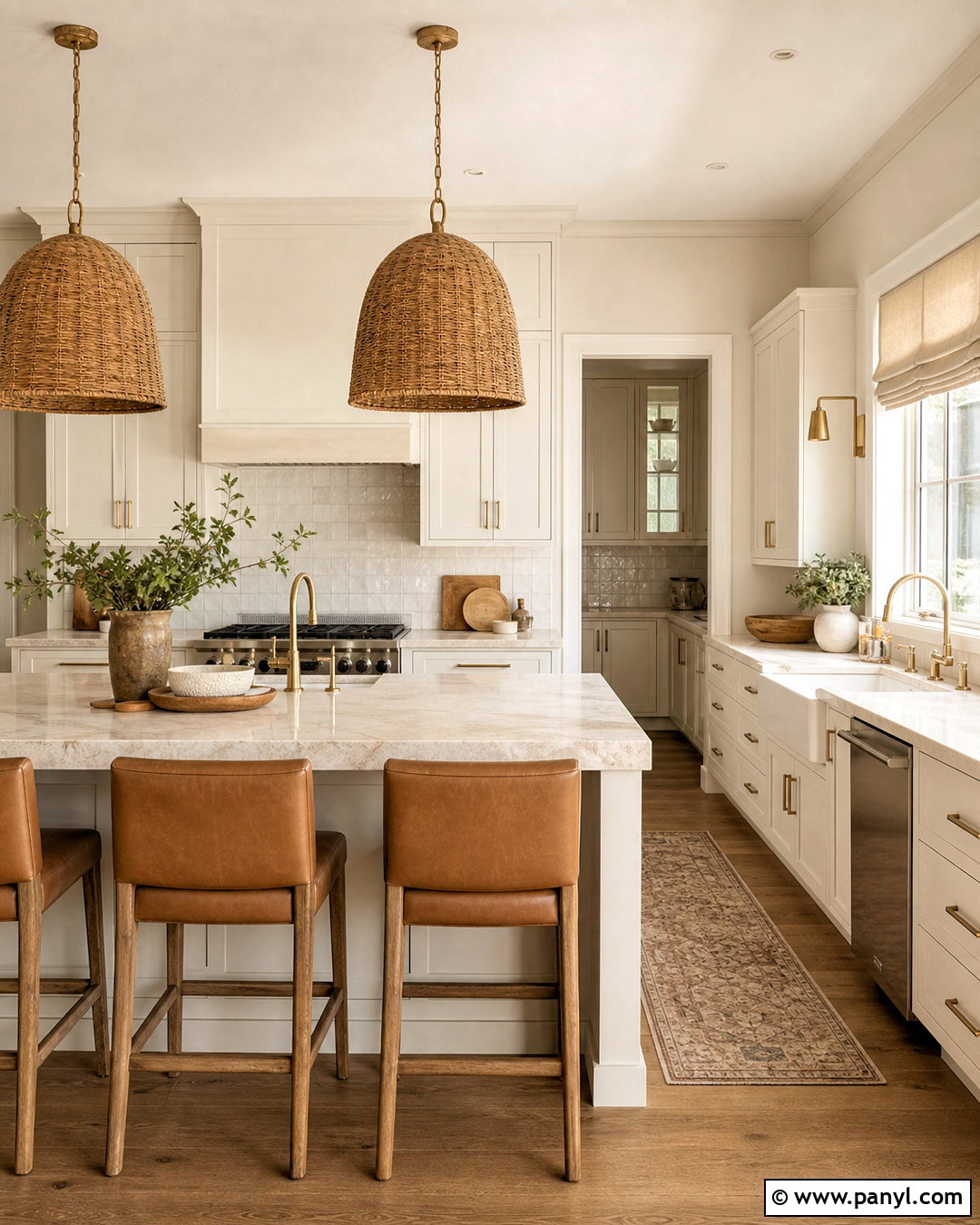 Warm White Kitchen Paint - 20 kitchen paint colors with white cabinets