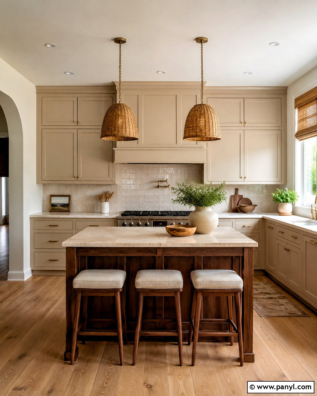 Warm White Kitchen Paint Color - 20 neutral kitchen paint colors