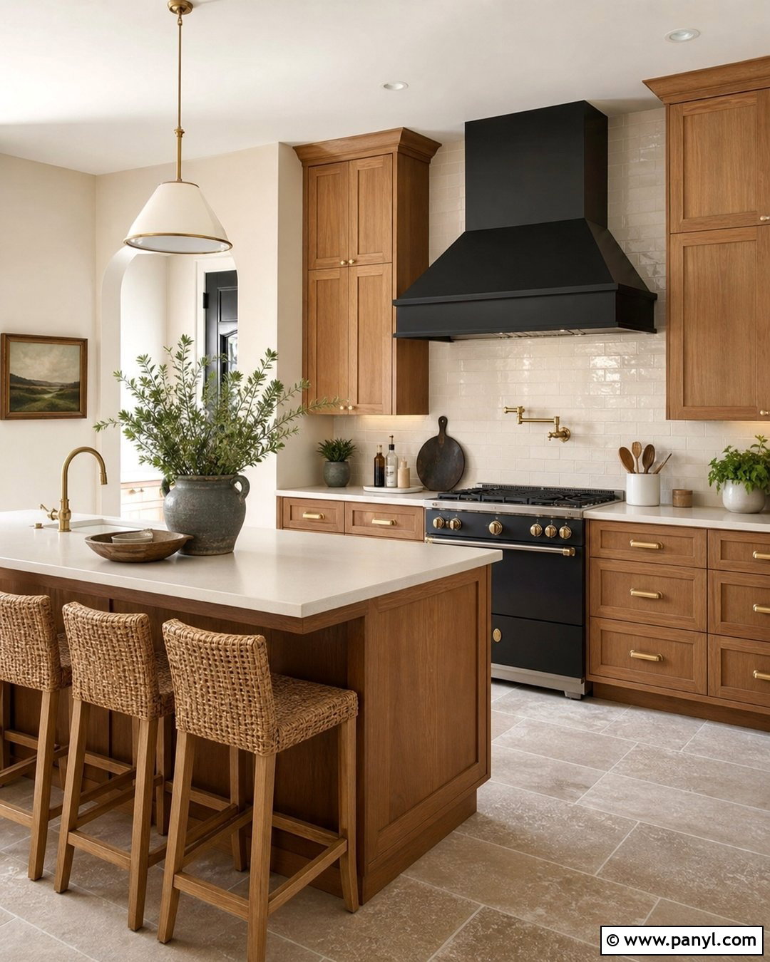 Warm White Kitchen Wall Colour - 45 kitchen wall colour ideas