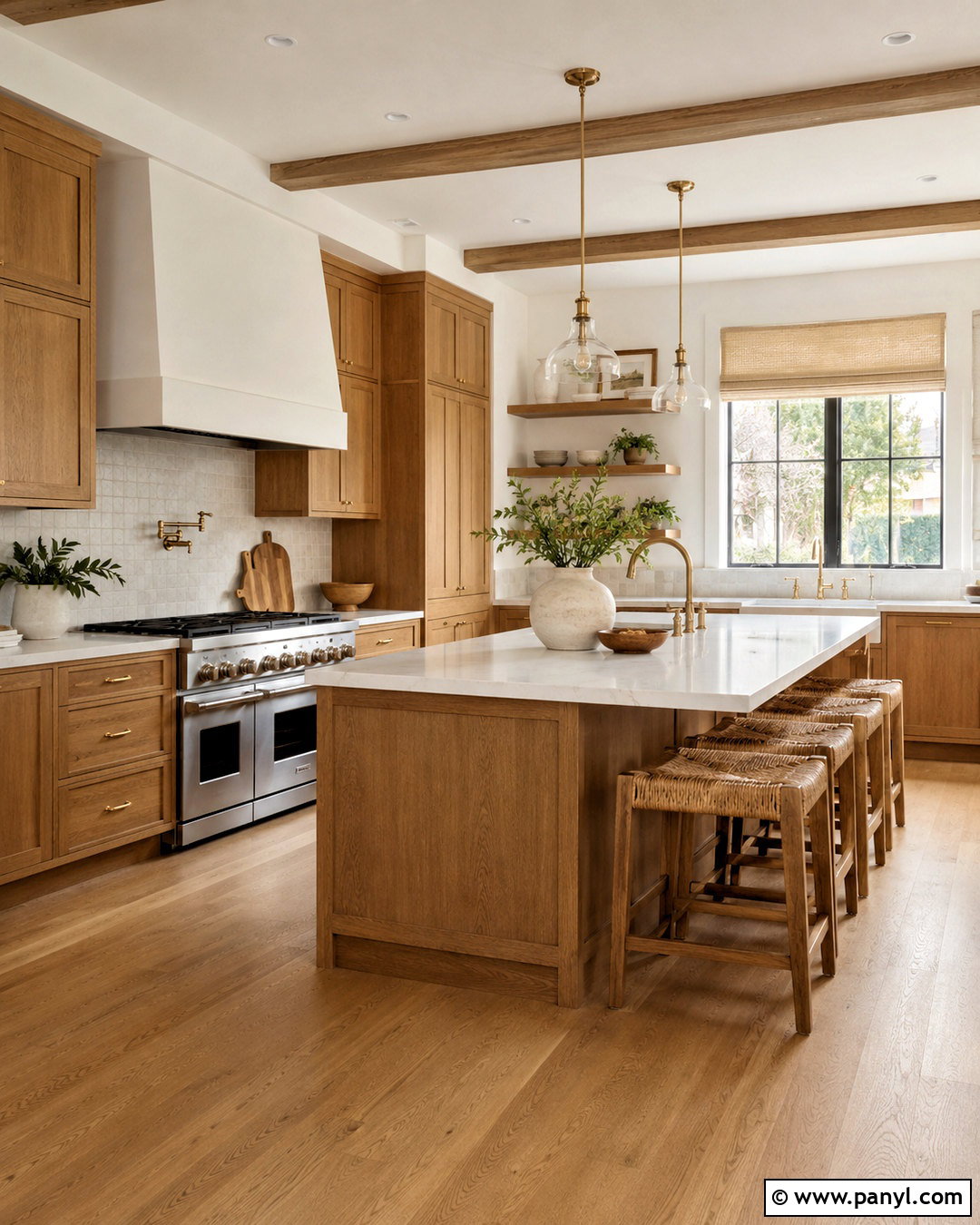 Warm White Kitchen Walls - 40 kitchen colors for walls