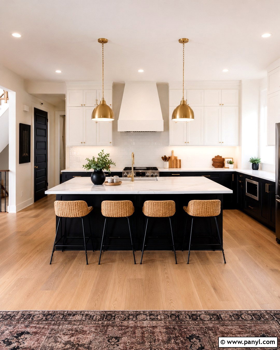 20 Wall Color For Black And White Kitchen Ideas: Chic Picks