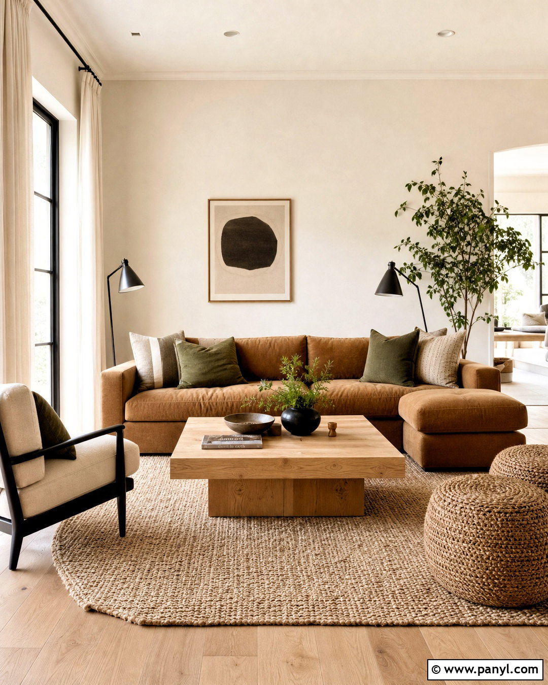 Warm White Living Room - 20 warm paint colors for living room ideas