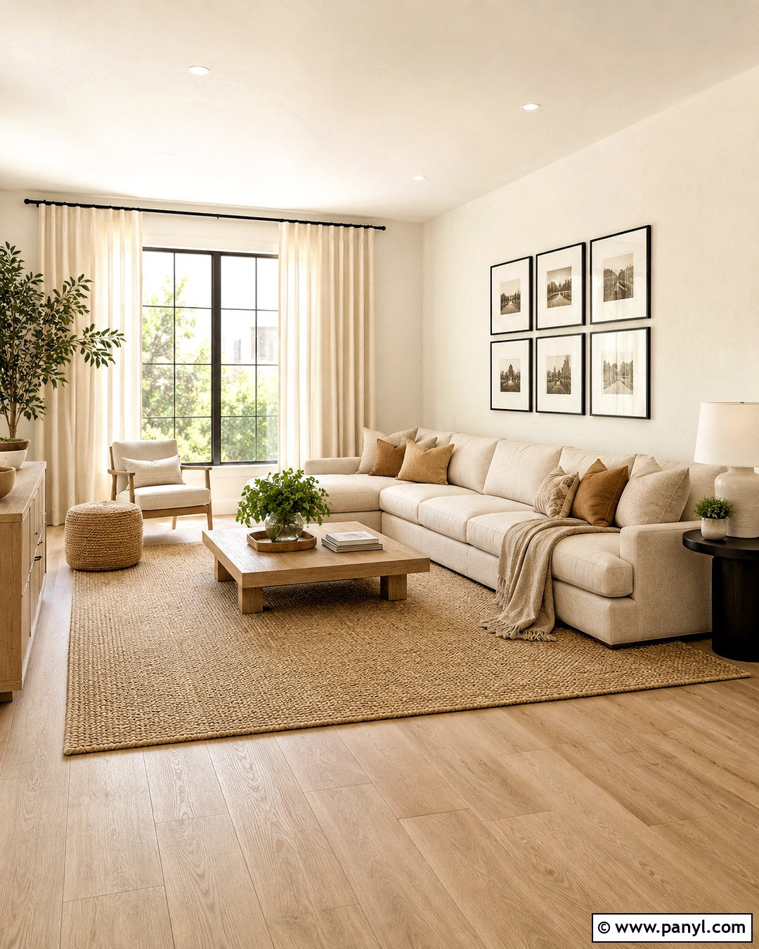 Warm White Living Room Background - 20 neutral color background ideas