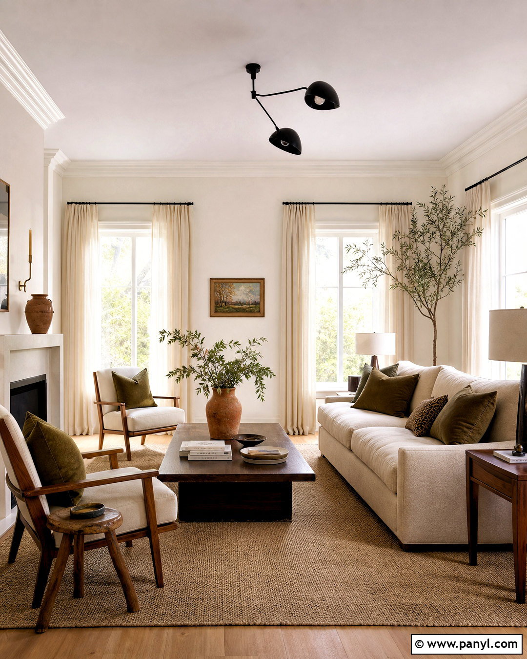 Warm White Living Room Paint - 20 latest paint trends