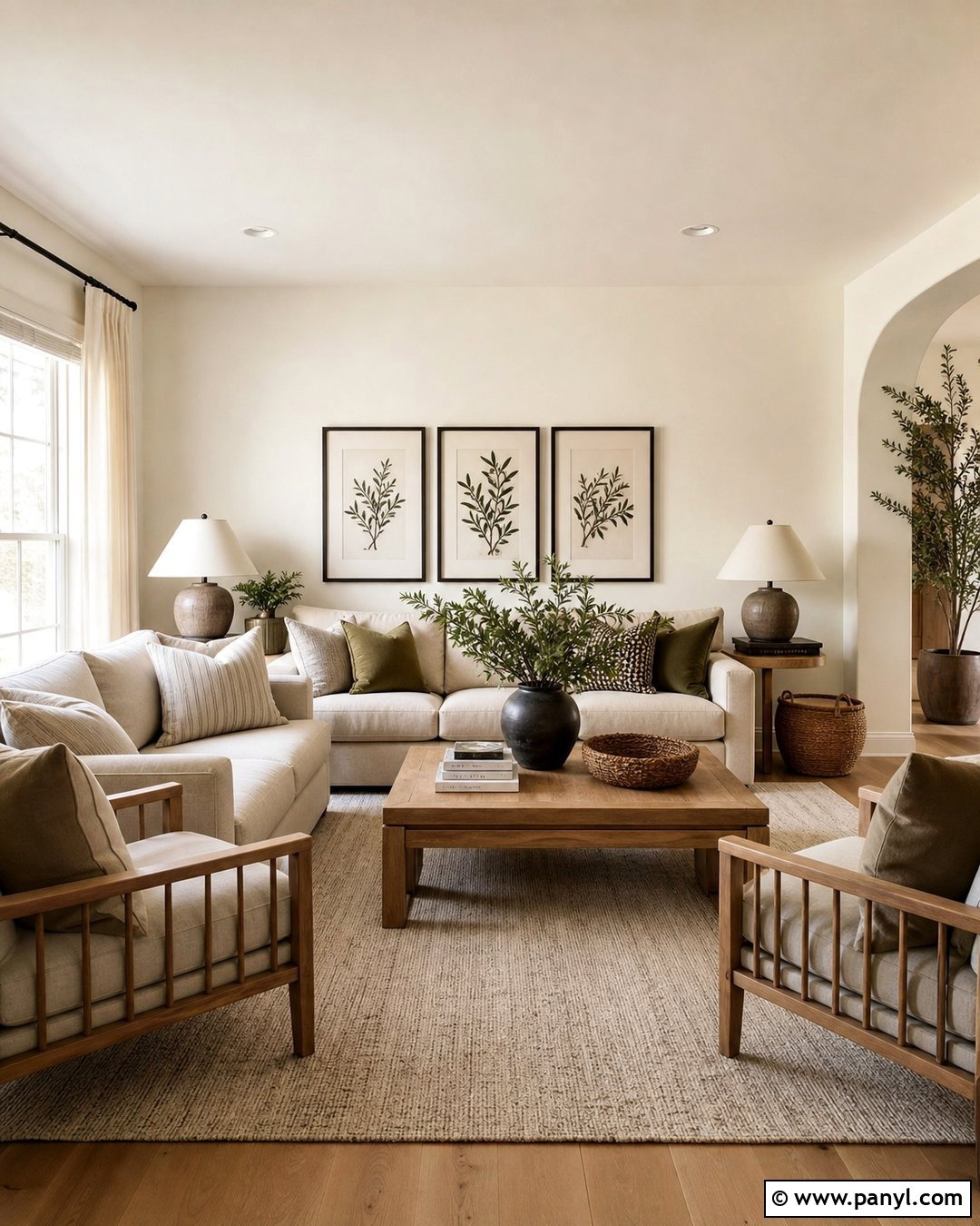 Warm White Living Room Wall Color - 30 house wall color ideas
