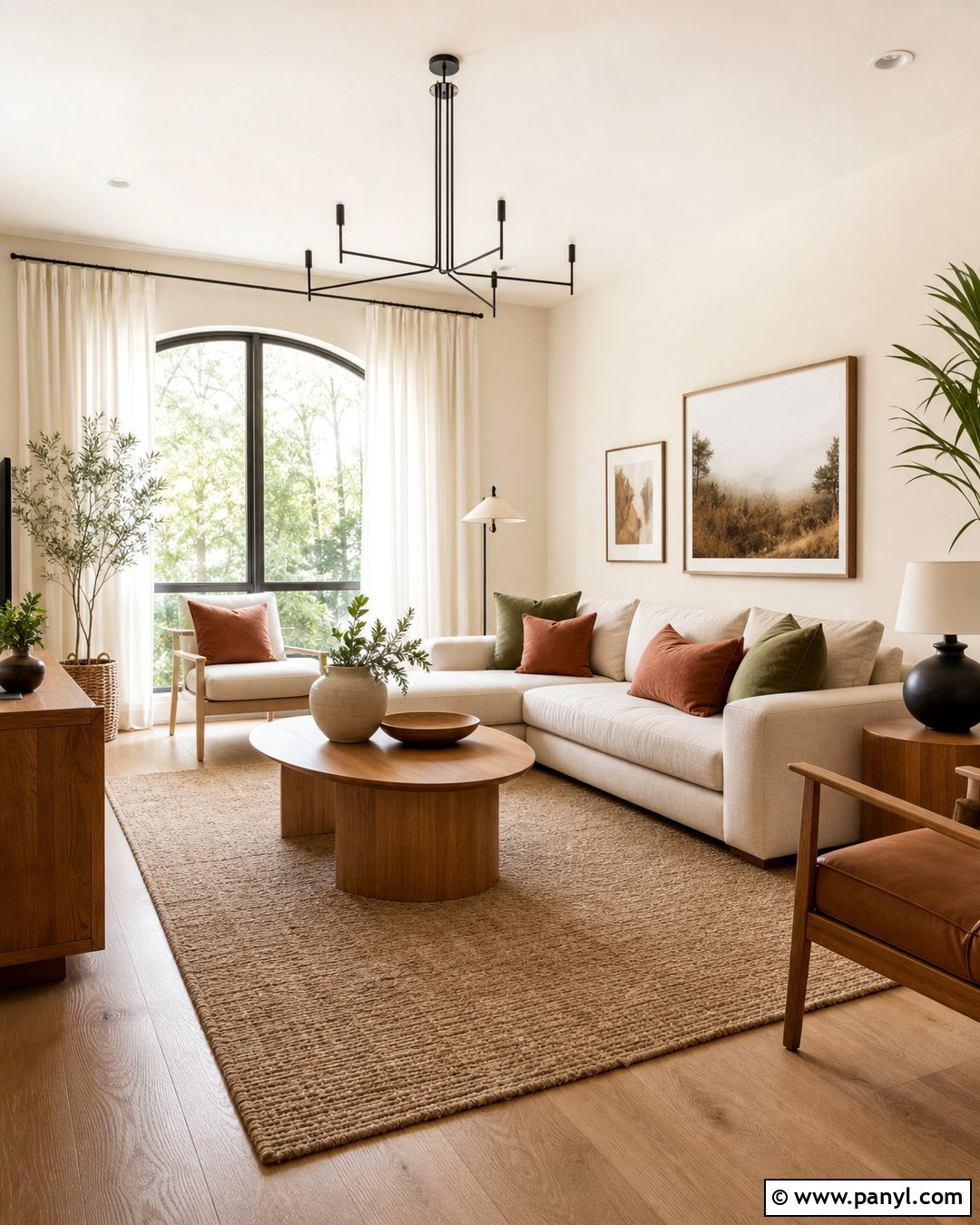 Warm White Living Room Wall Color - 50 wall colour ideas