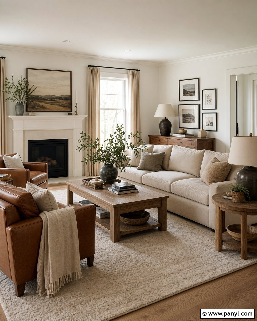 Warm White Living Room Wall Color - 25 Elegant Wall Colors