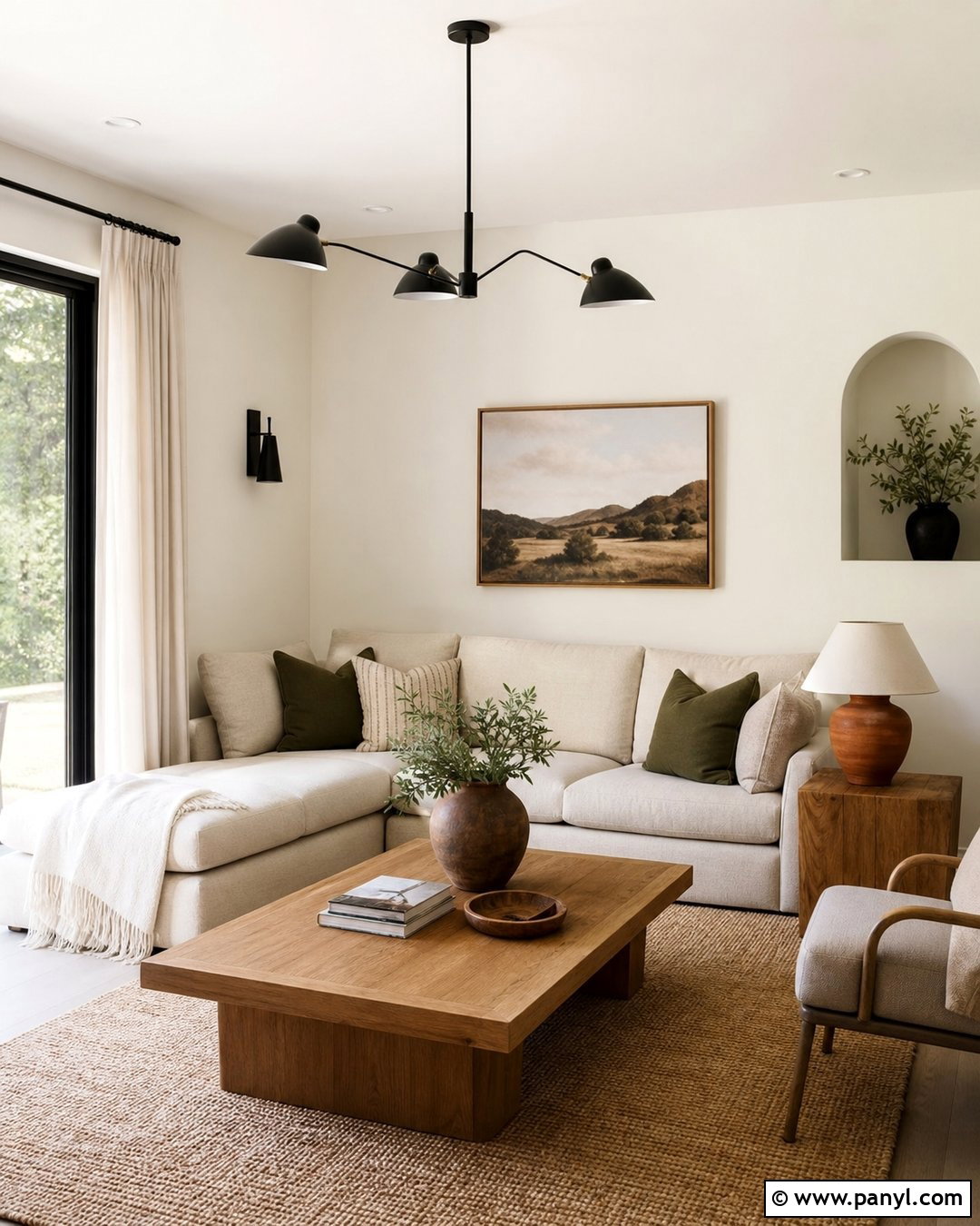 Warm White Living Room Walls - 50 paint ideas for walls