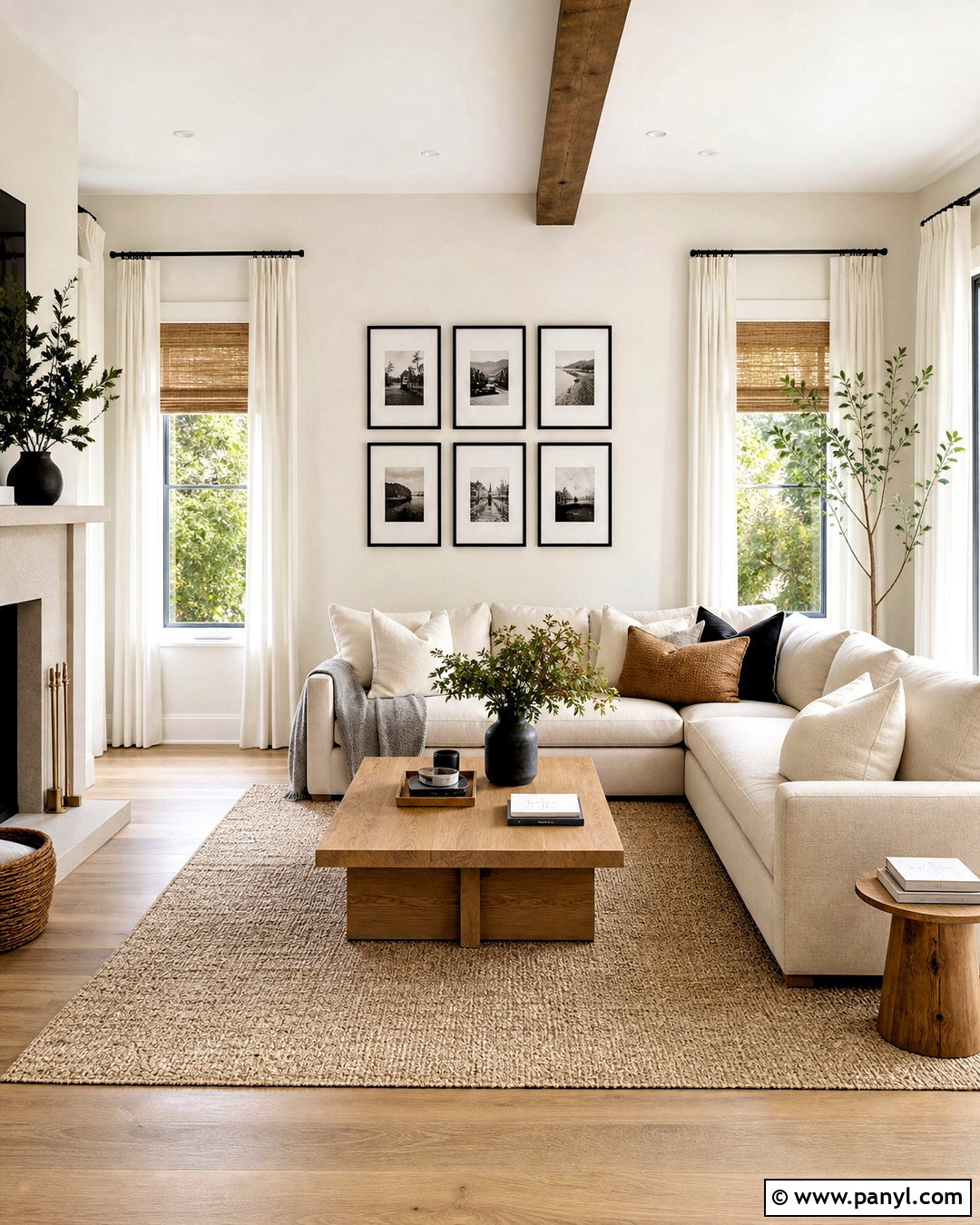 Warm White Living Room Walls - 20 living room wall paint color ideas