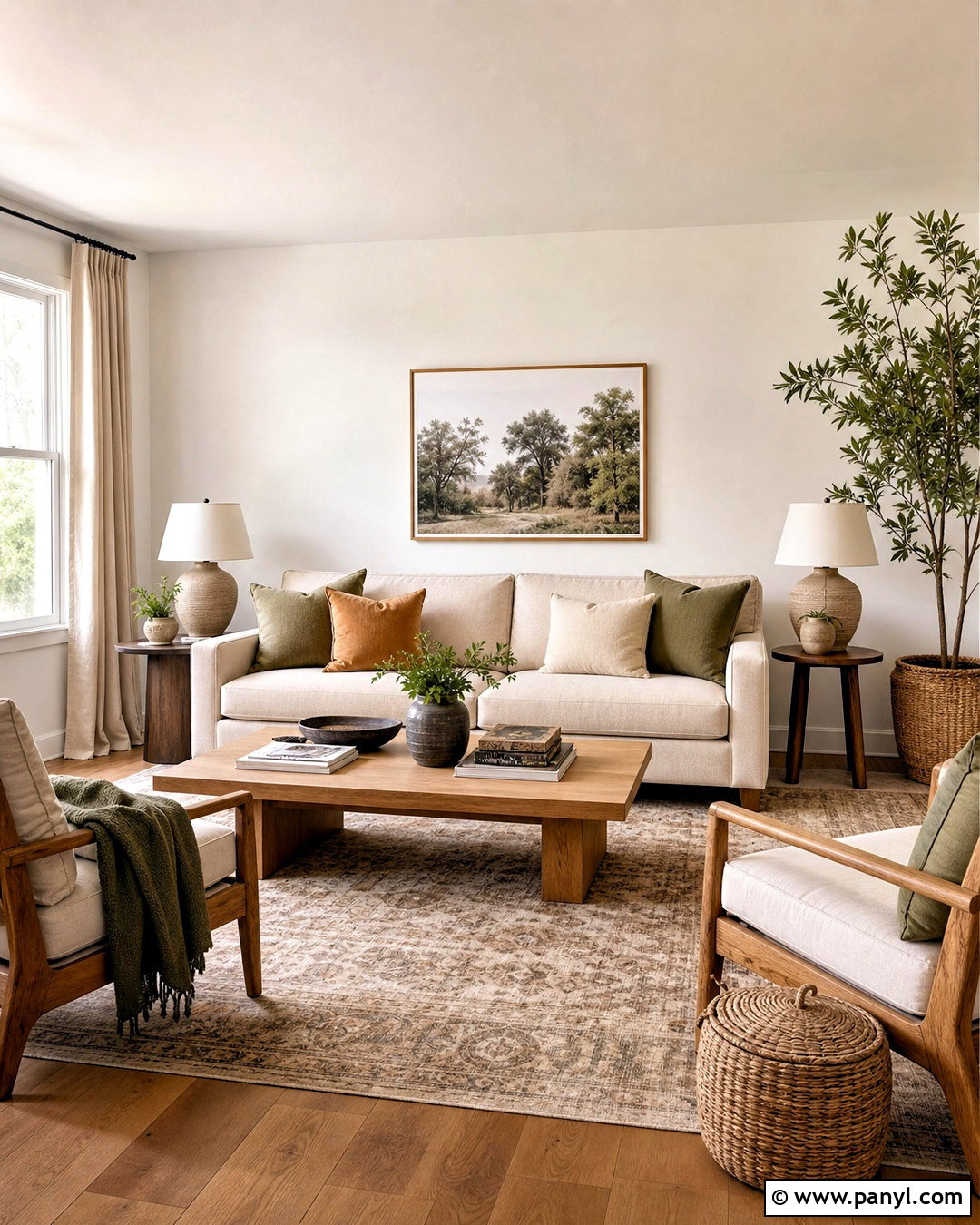 Warm White Living Room Walls - 20 white wall ideas