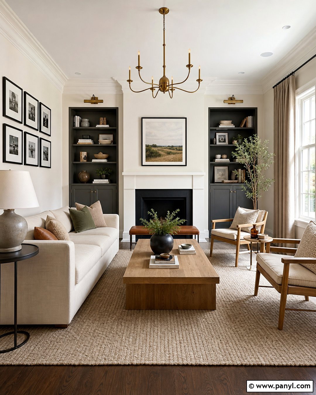 Warm White Living Room Walls - 25 Room Wall Paint Colors