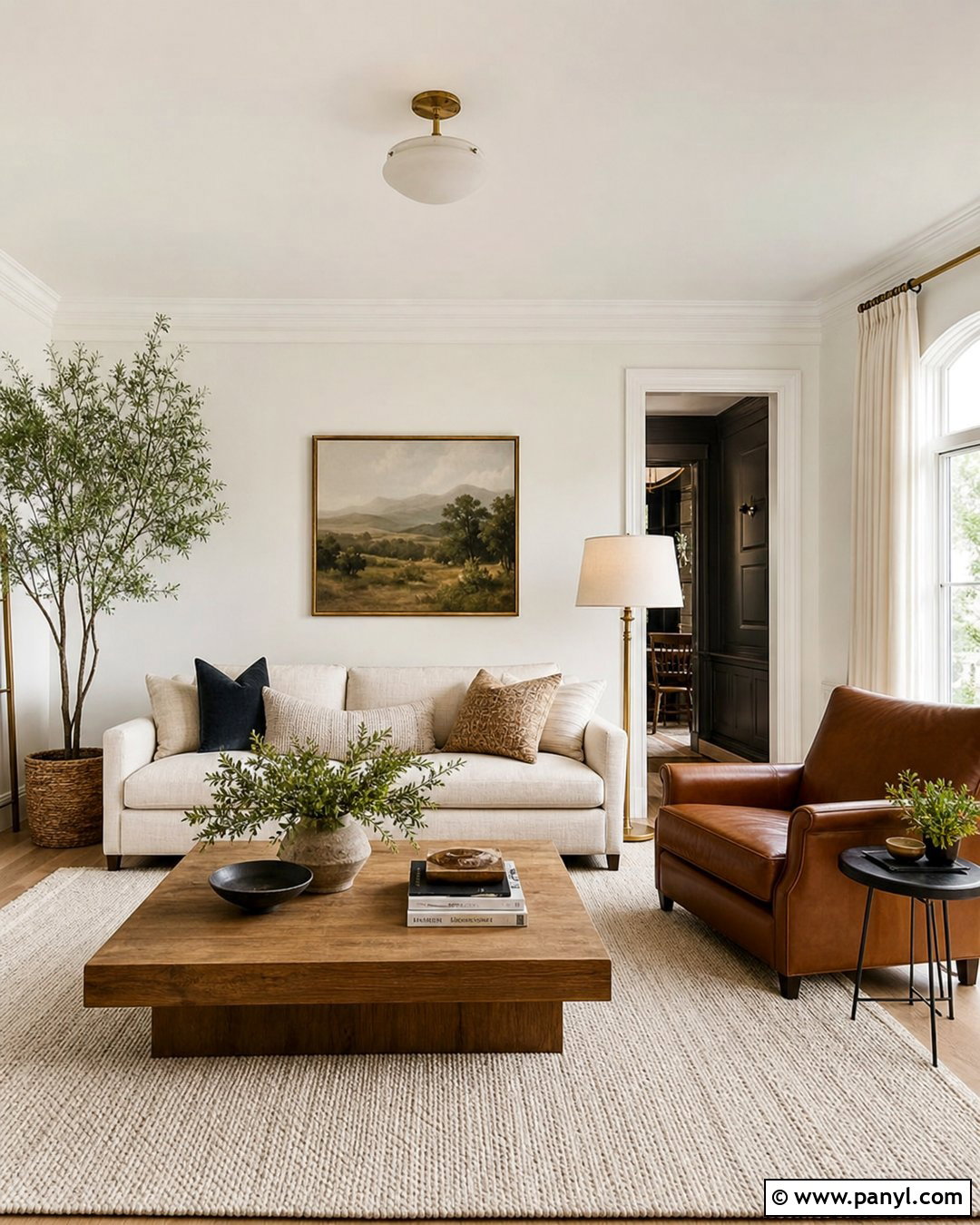 Warm White Living Room Walls - 25 White Wall Paint Ideas