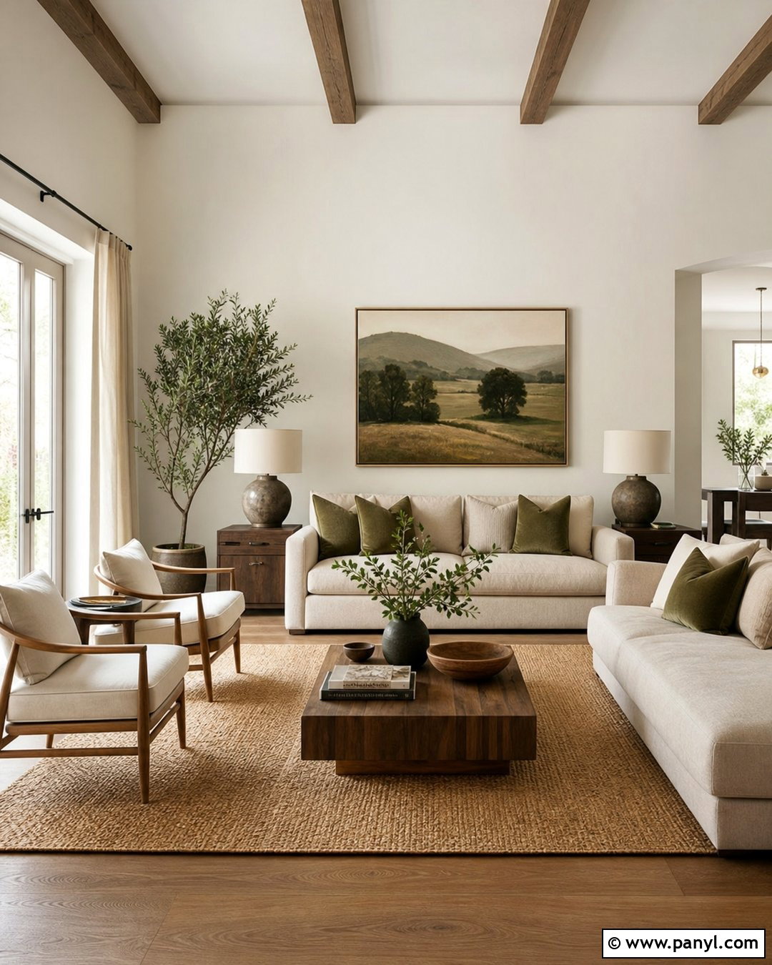 Warm White Living Room Walls - 35 Best Wall Colors For Living Room Ideas