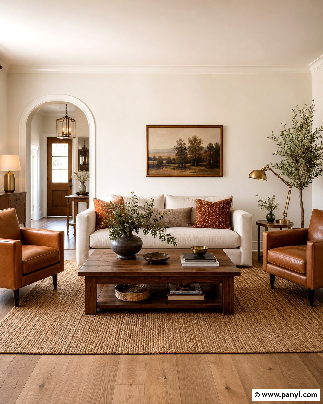 Warm White Living Room Walls - 20 Colors For Walls In House Ideas