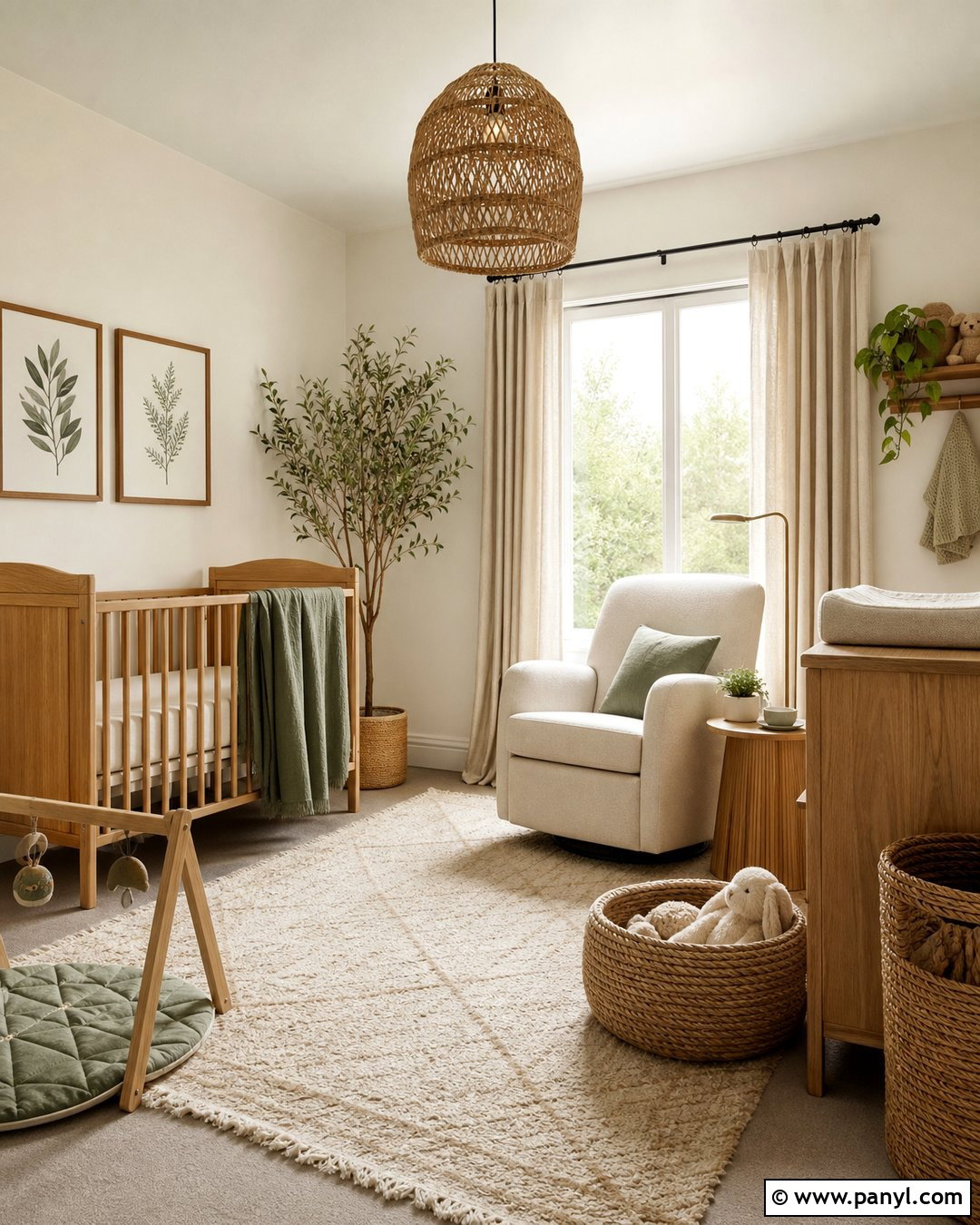 Warm White Nursery Walls - 30 Nursery Wall Color Ideas