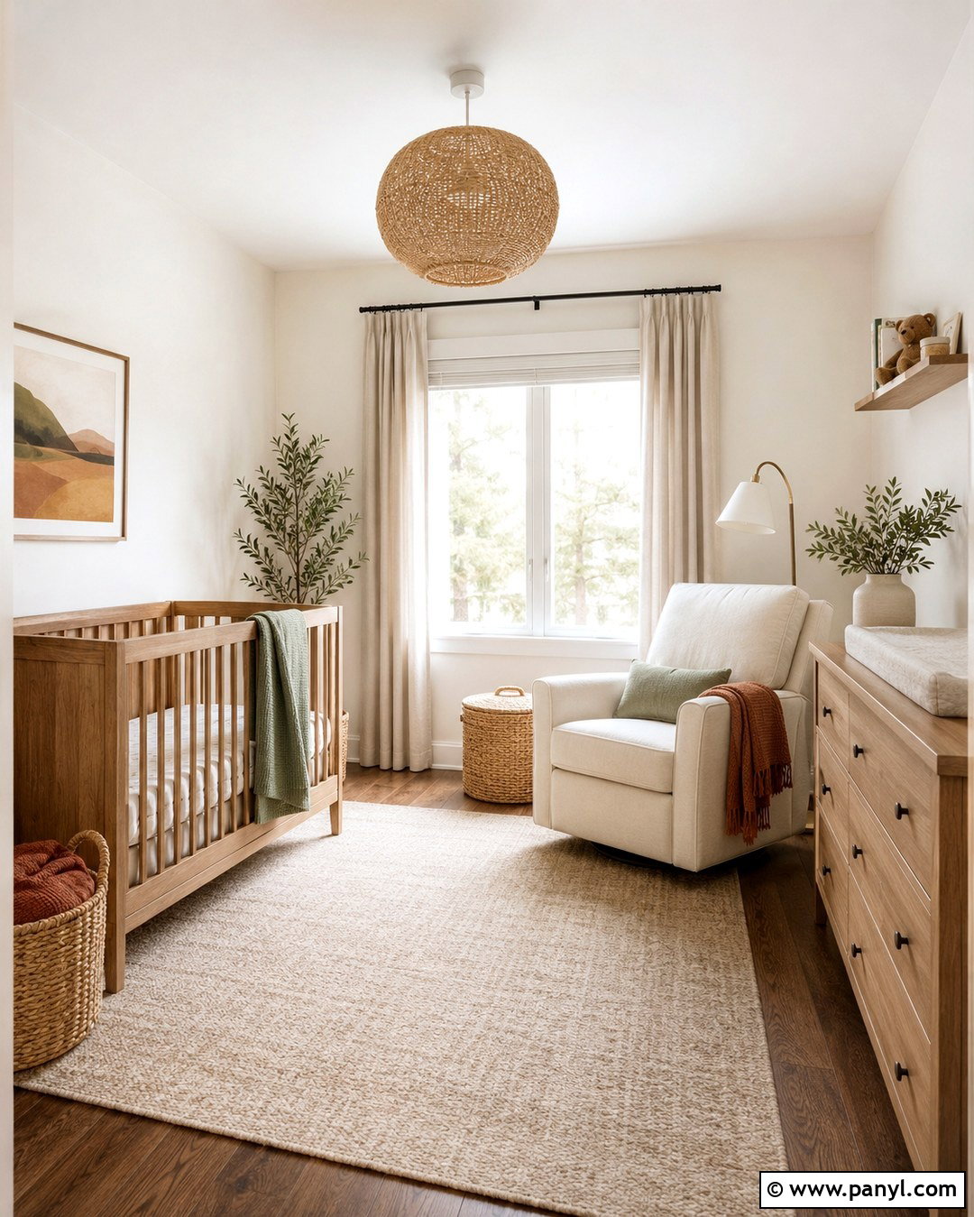 Warm White Nursery Walls - 20 Baby Nursery Wall Colors
