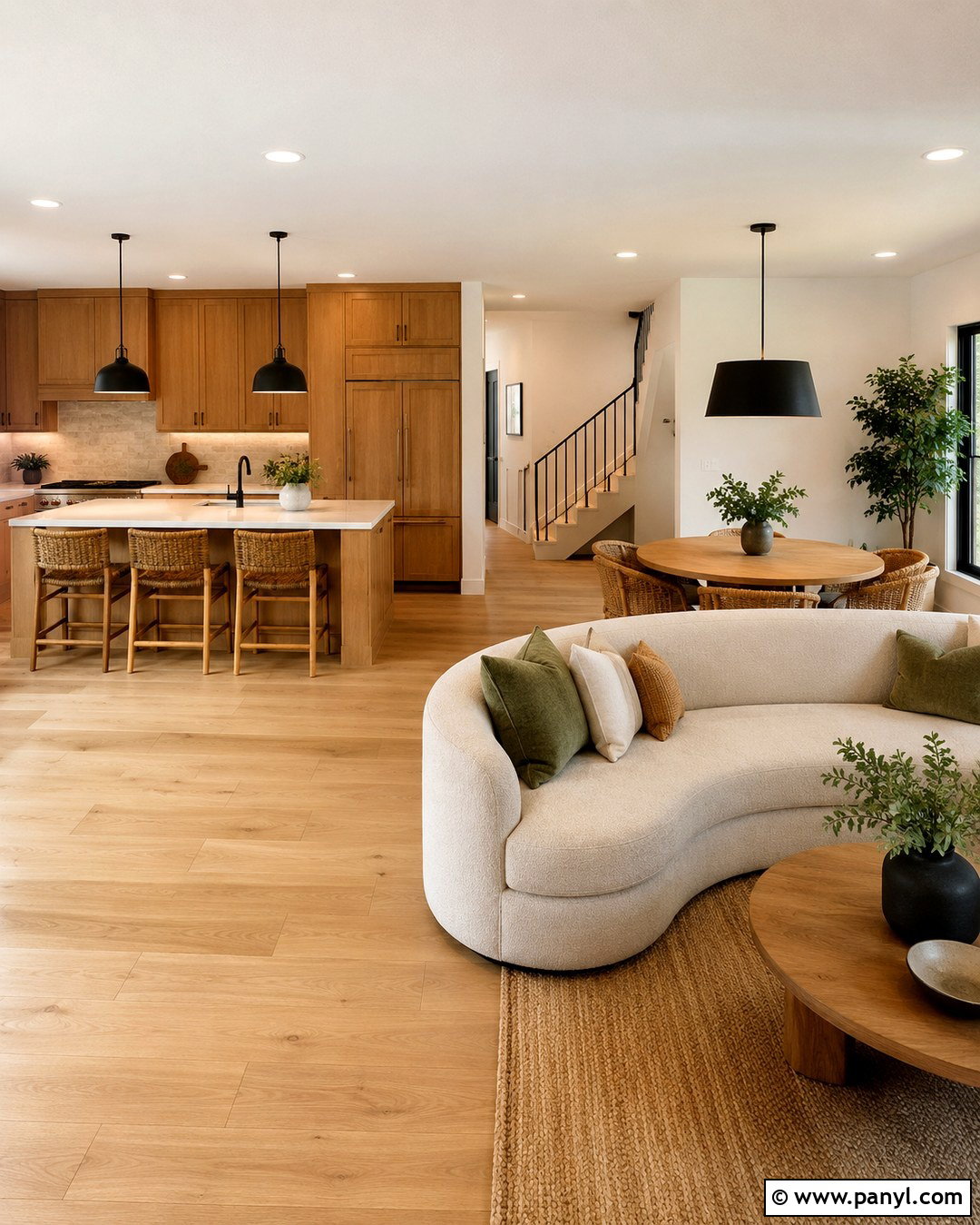 20 Open Plan Wall Colour Ideas for Bright, Cohesive Homes