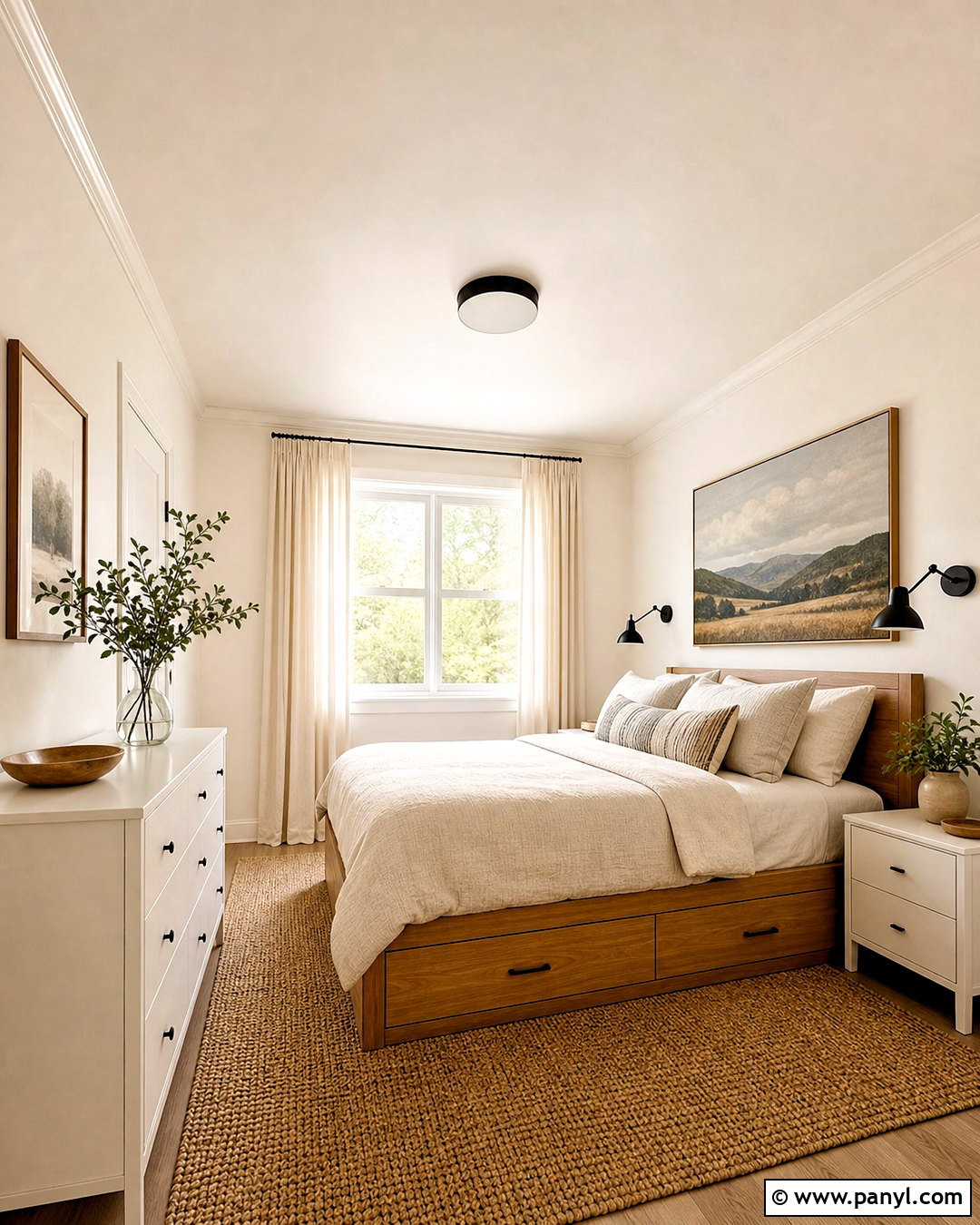 Warm White Small Bedroom Paint - 20 small bedroom paint ideas
