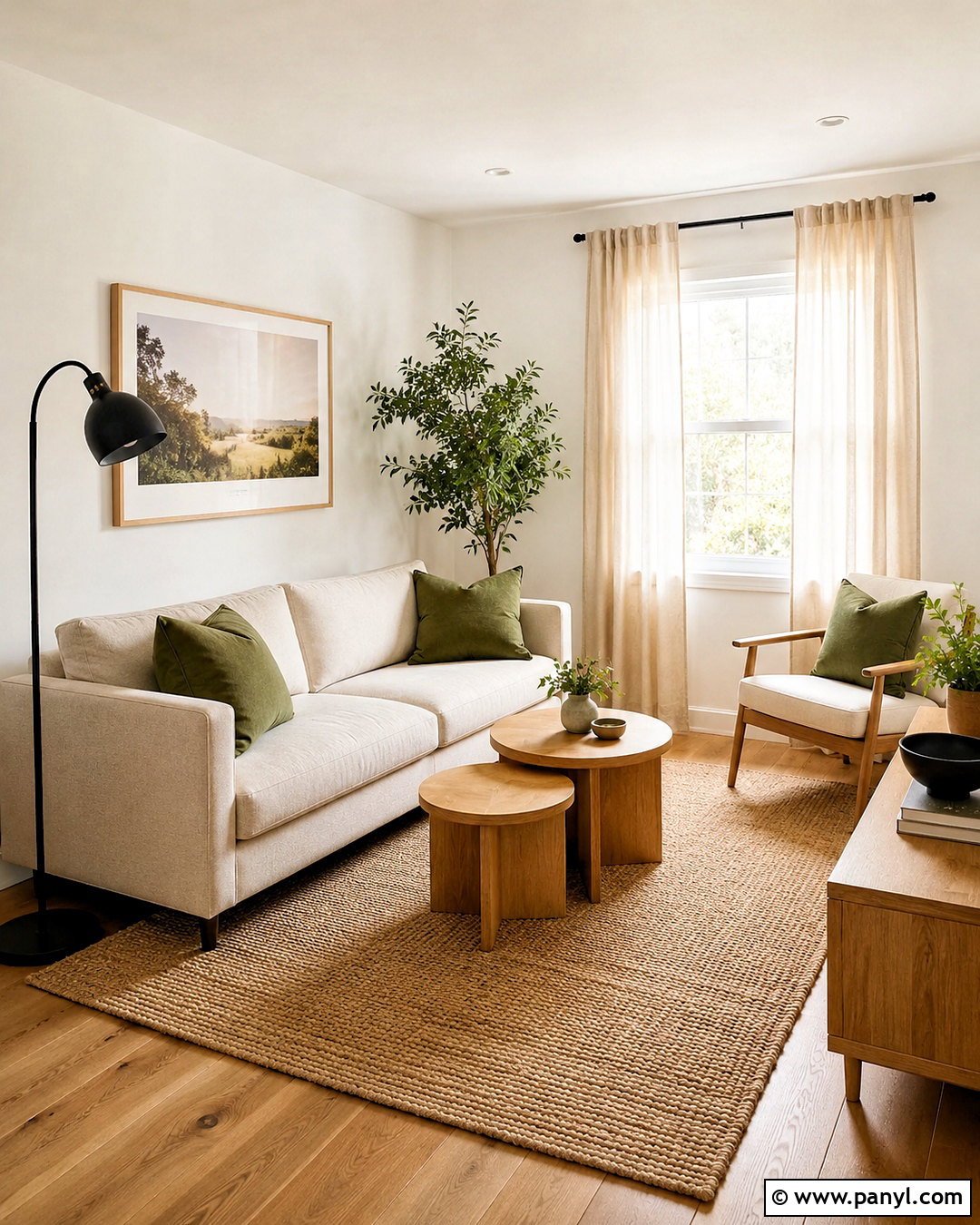 Warm White Small Living Room - 20 Wall Colours For Small Living Room Ideas