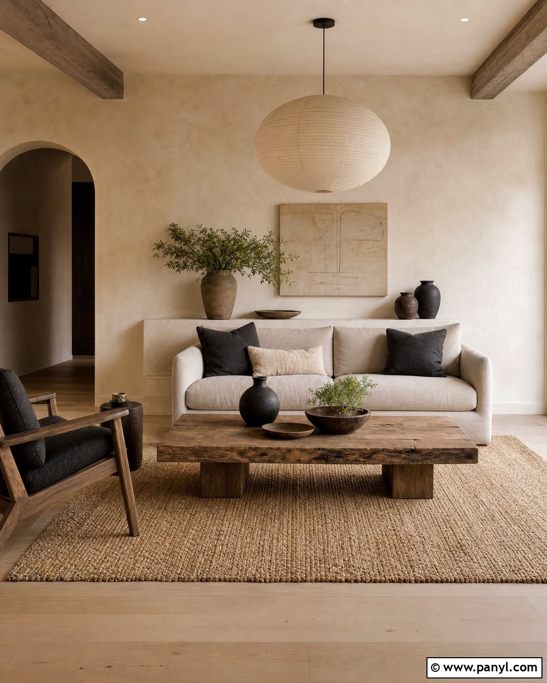 Warm White Wabi Sabi Walls - 25 Wabi Sabi Wall Color Ideas