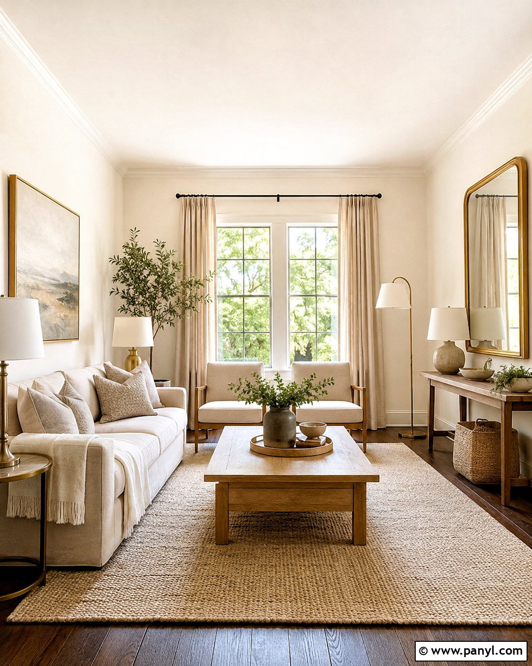 Warm White Wall Color - 20 Wall Color To Make Room Brighter Ideas