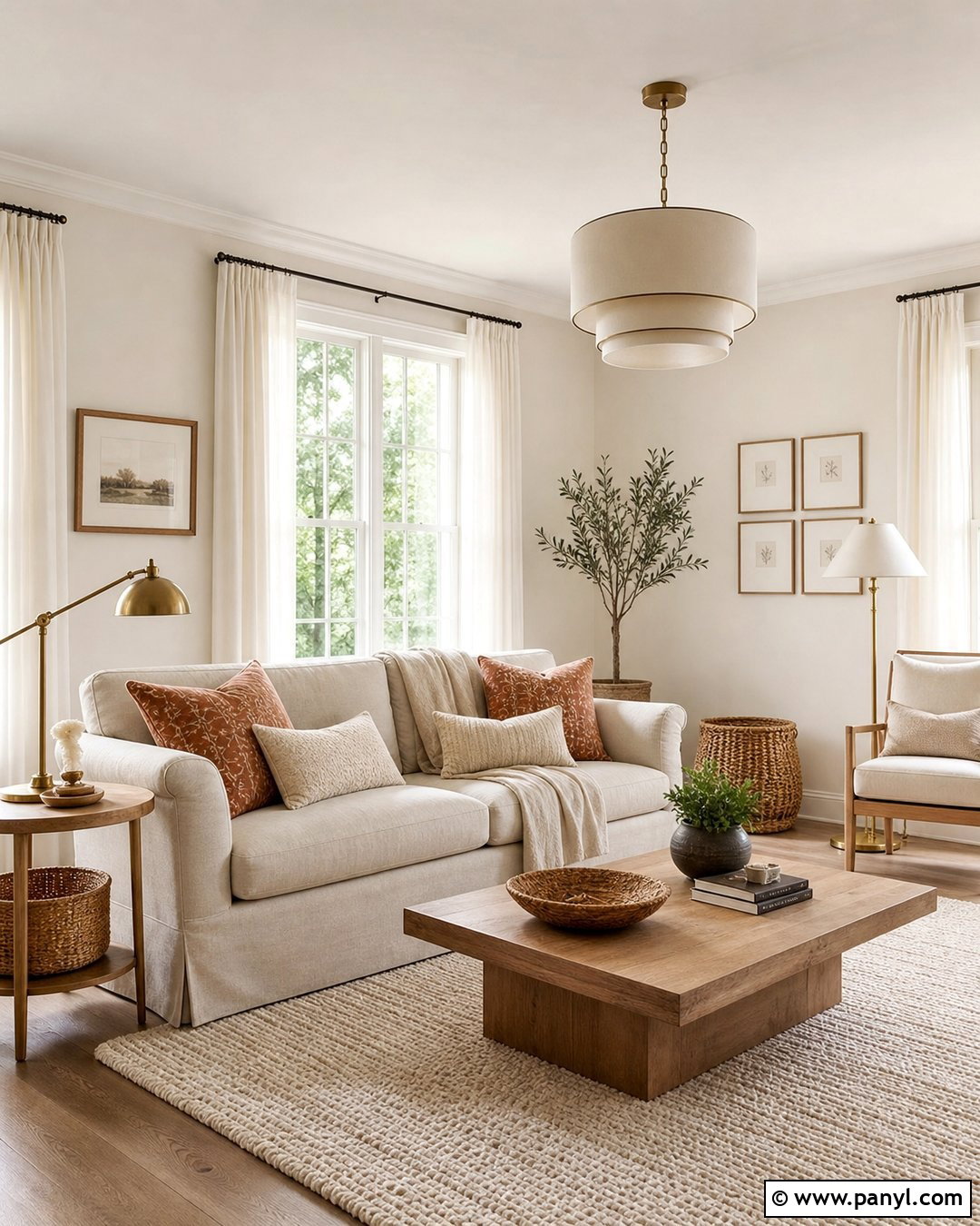 Warm White Wall Color - 35 Cozy Wall Colors