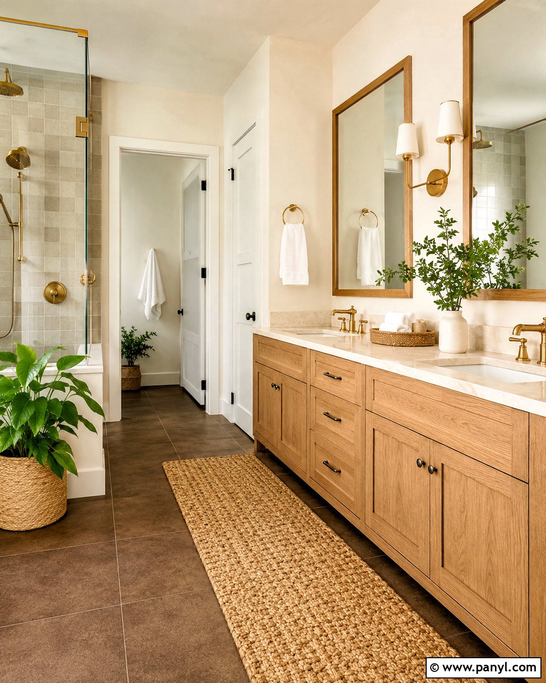 Warm White Wall Color With Brown Tiles - 20 Wall Color With Brown Tiles